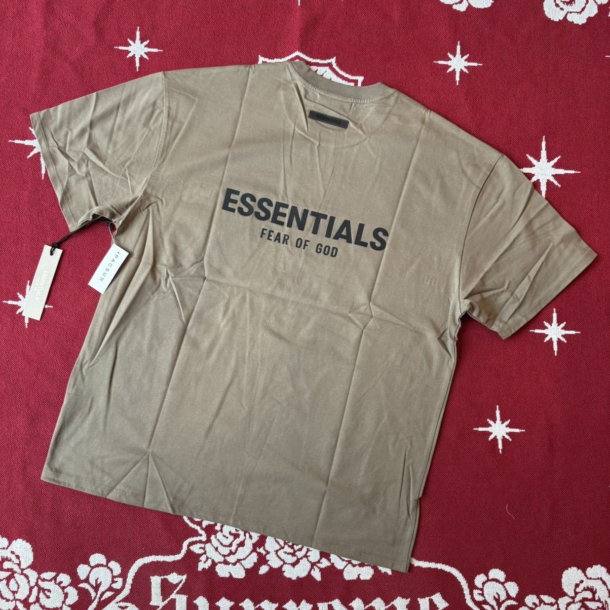 Essentials SS21 Fear of God Essentials T-Shirt Taupe Size XL Size US XL / EU 56 / 4 - 1 Thumbnail
