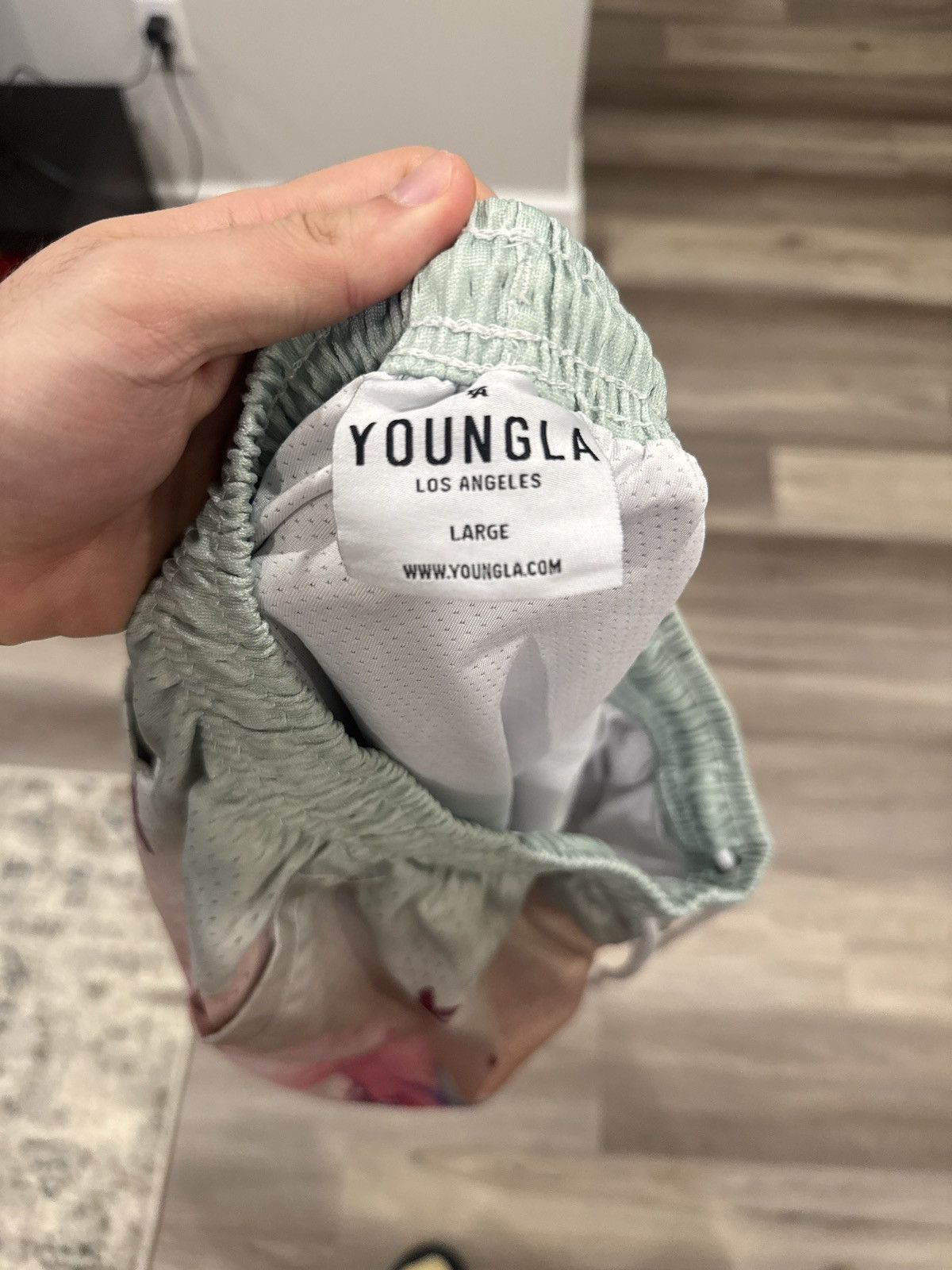 YoungLA YoungLA OG Block Party Shorts Size Large Size US 32 / EU 48 - 3 Thumbnail