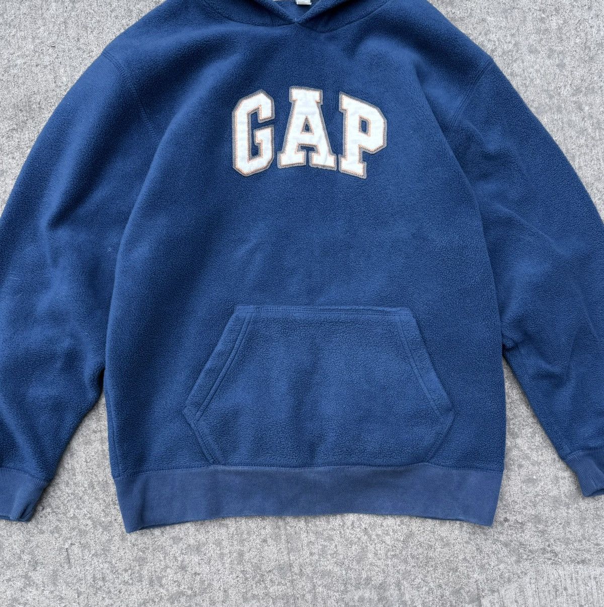 Other Vintage GAP Y2K avantgarde streetwear fleece hoodie Size US XS / EU 42 / 0 - 3 Thumbnail