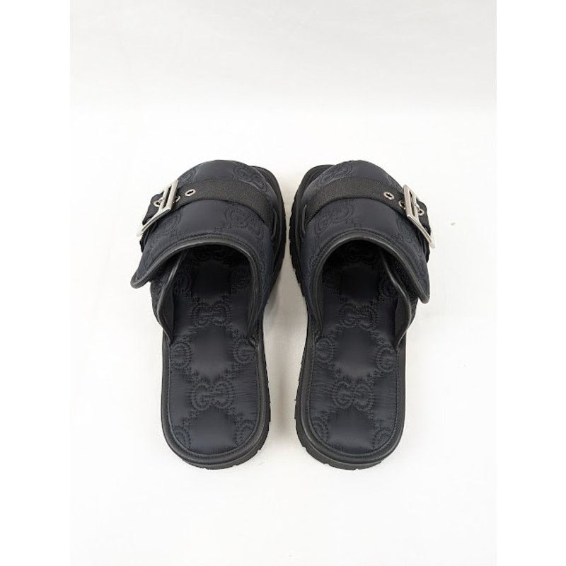 Gucci o1rshd1 Cubic Rubber Slides in Black Size US 8.5 / EU 41-42 - 19 Thumbnail