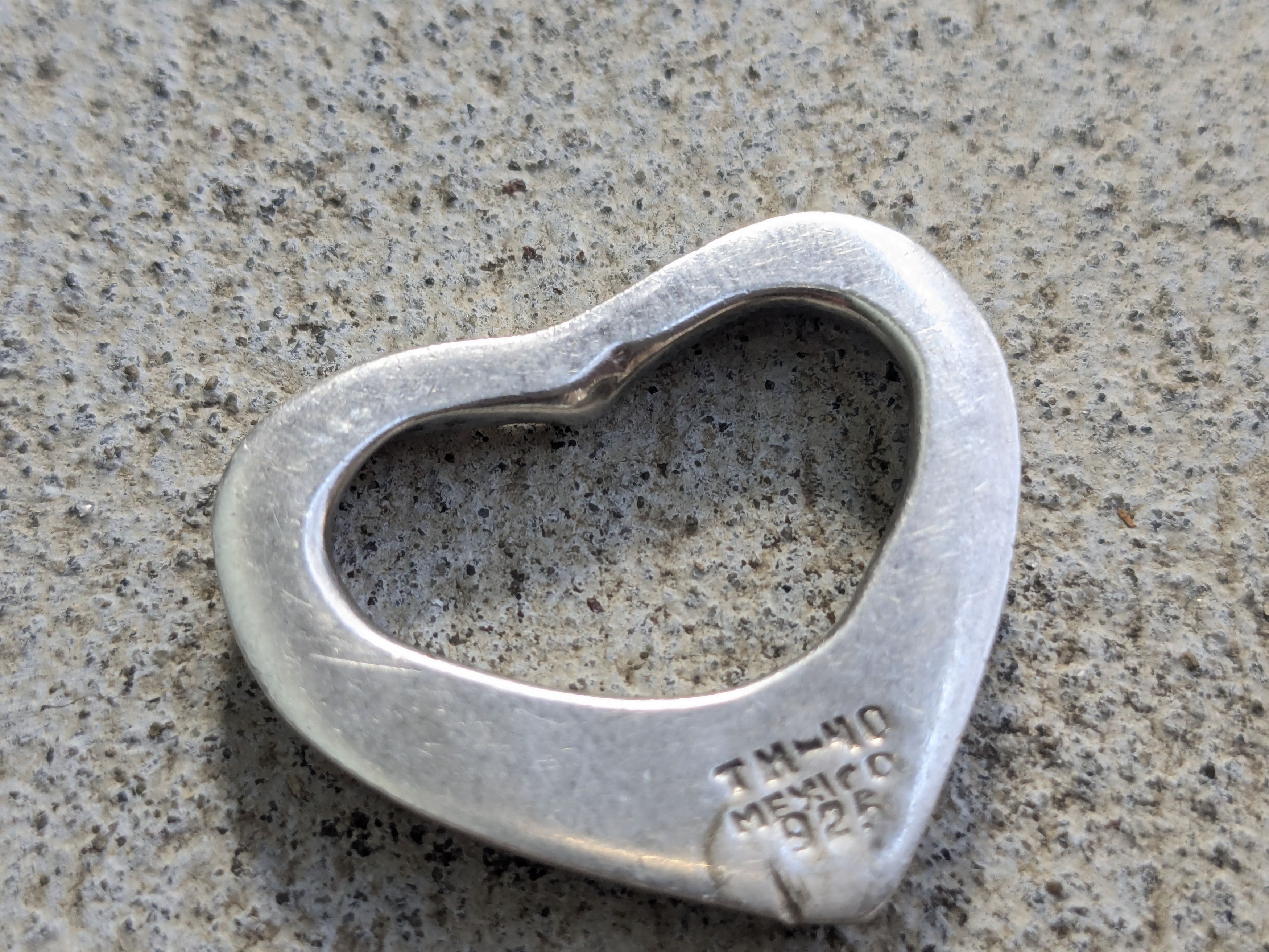 Jewelry × Vintage Vintage Sterling Silver Heart Pendant Taxco Mexico Size ONE SIZE - 8 Thumbnail