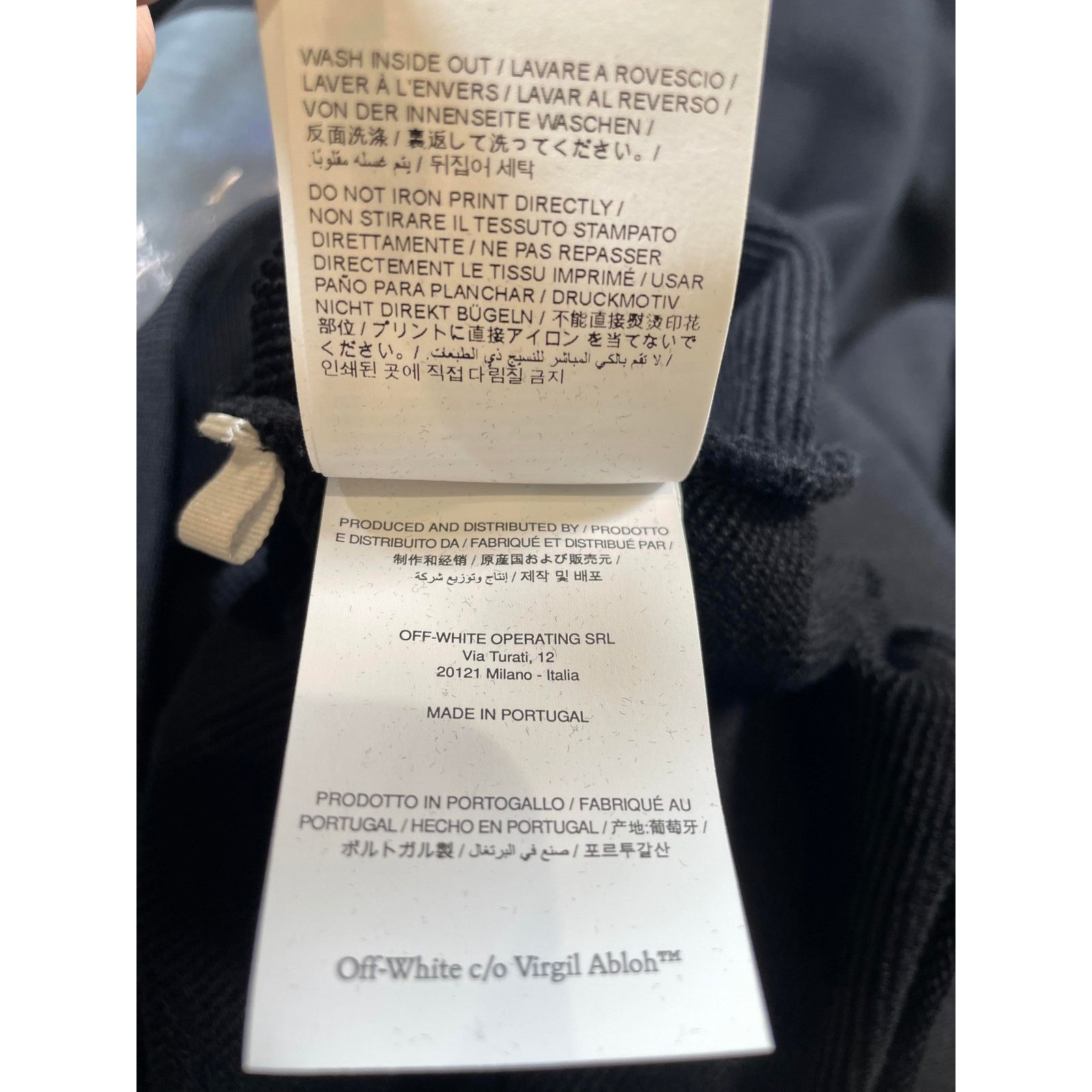 Off-White Off Cupid Paper Skate White & Black Hoodie Size US XS / EU 42 / 0 - 6 Thumbnail
