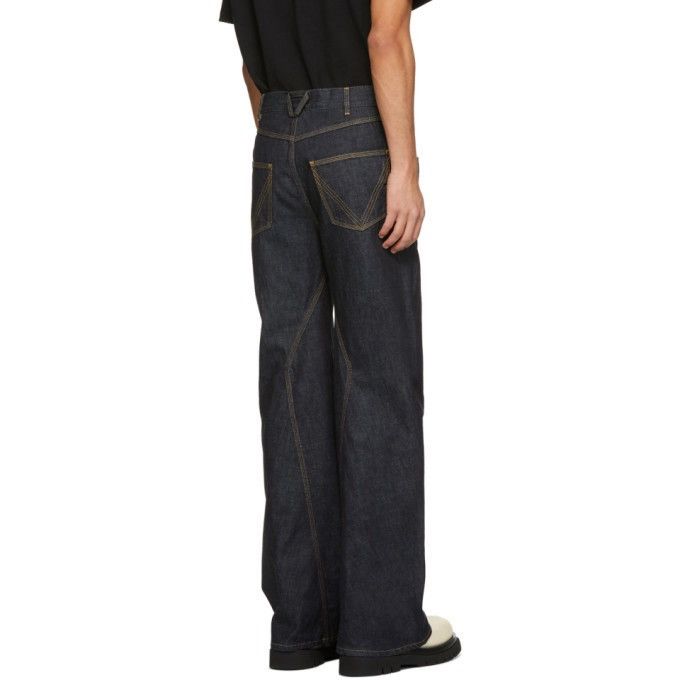 Bottega Veneta Wide Leg Jeans $980 Retail in Blue, Men's (Size 32)