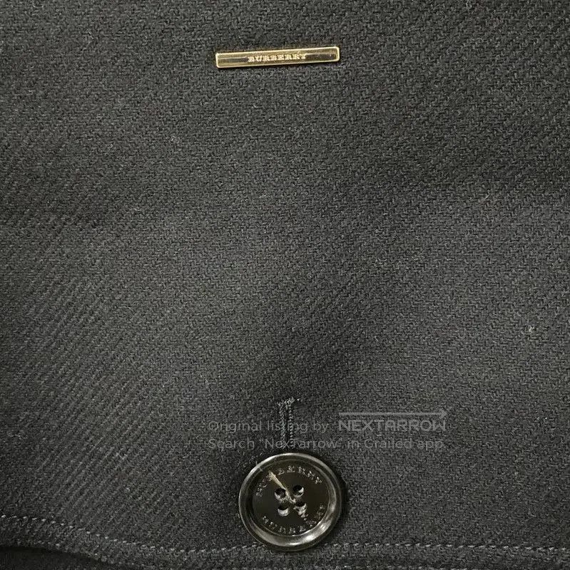 Burberry Burberry Black Cashmere Long Coat for Men. Size US M / EU 48-50 / 2 - 6 Thumbnail