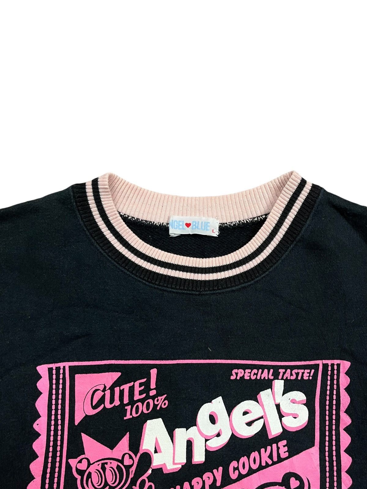 Angel Blue 2000s Angel Blue - Happy Cookie Sweatshirt Size US M / EU 48-50 / 2 - 4 Thumbnail