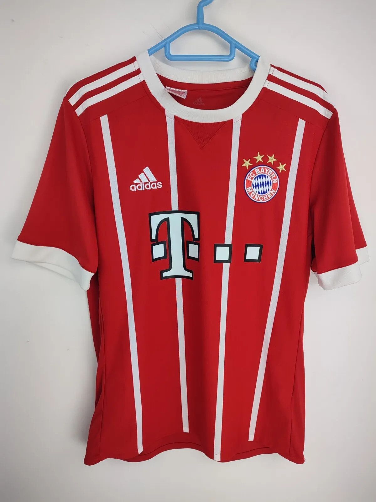 Adidas Fc Bayern Munchen 2017-2018 Home FOOTBALL Kit SHIRT SOCCER Size US XL / EU 56 / 4 - 1 Thumbnail
