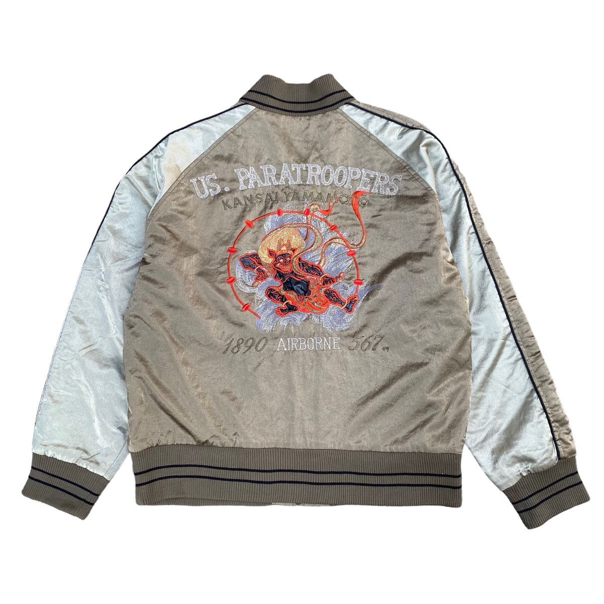 Kansai Yamamoto Kansai Yamamoto US Paratroopers Sukajan Jacket Size US M / EU 48-50 / 2 - 1 Thumbnail