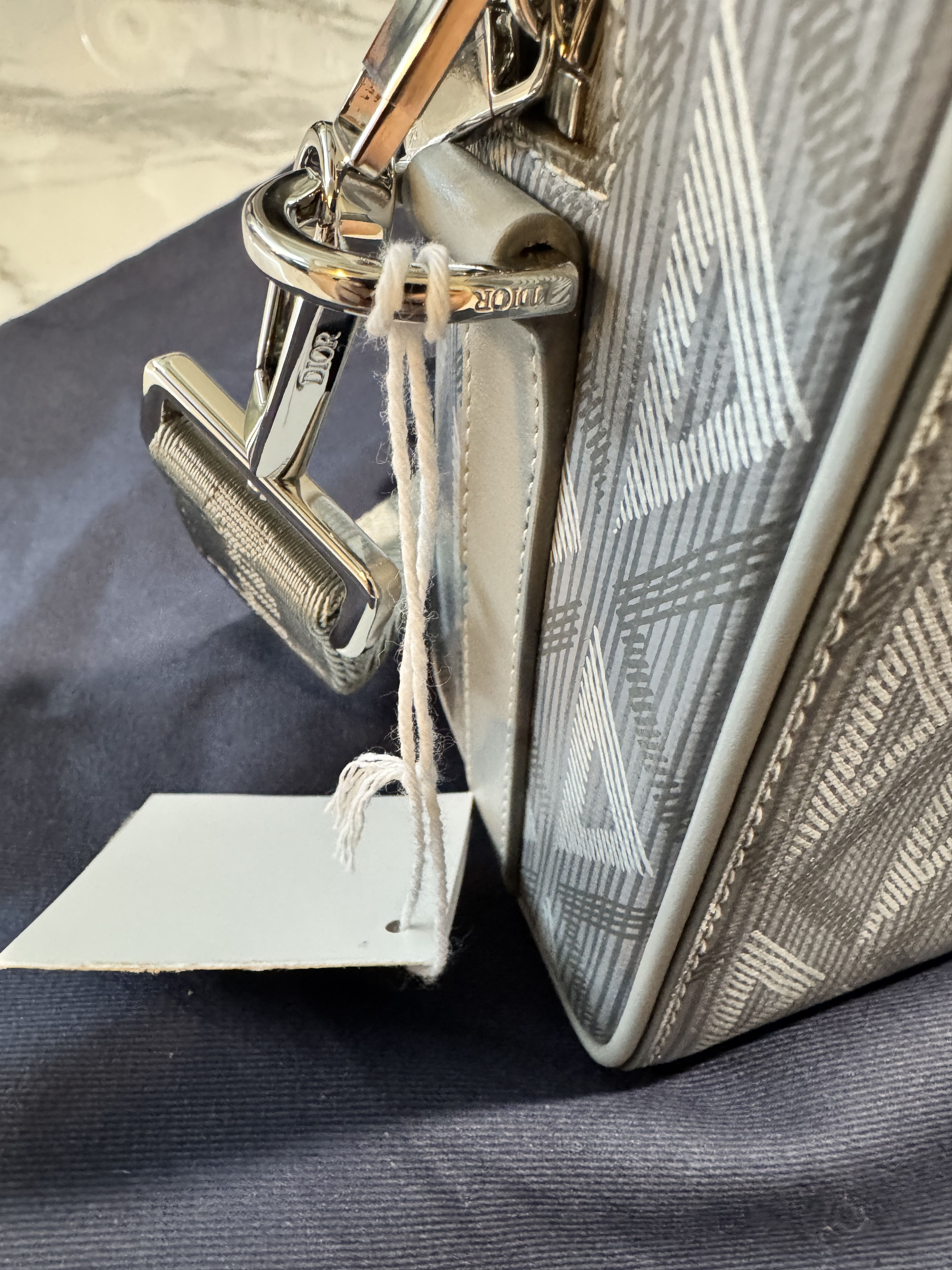 Dior Lingot pouch saddle diamond canvas Size ONE SIZE - 13 Thumbnail