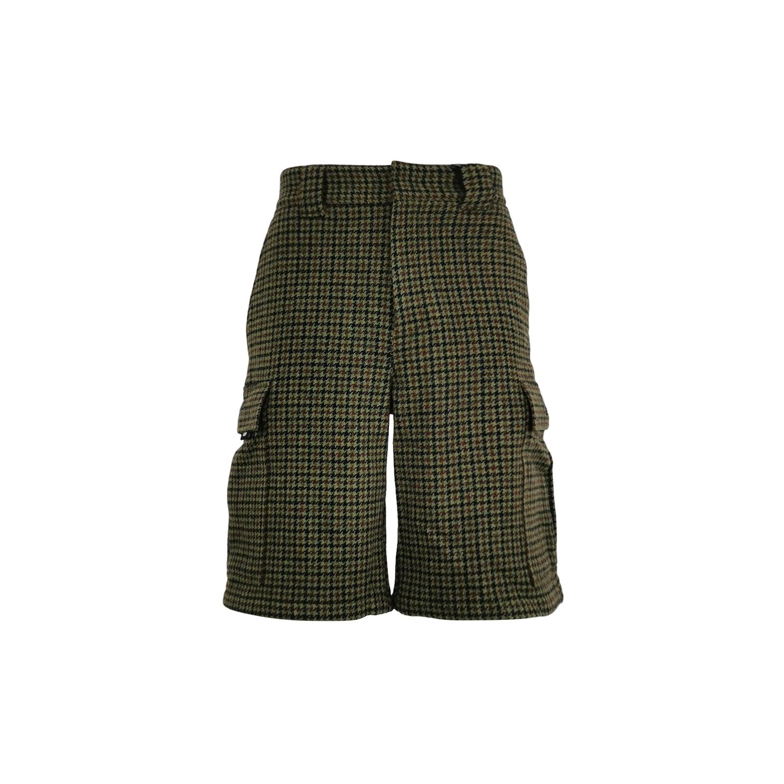 MSGM MSGM Houndstooth Wool Cargo Shorts Size 44 Size US 28 / EU 44 - 1 Thumbnail