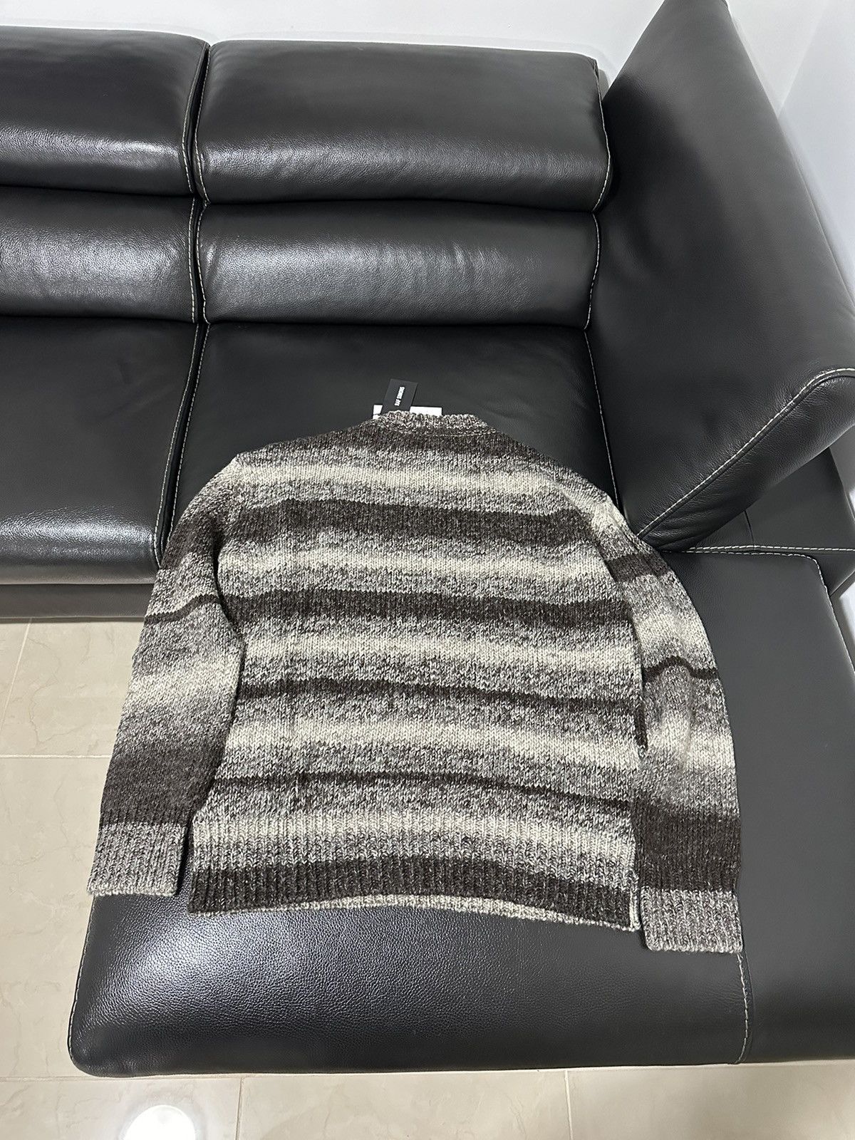 Raf Simons Raf Simons Striped Sweater Polaroid Patch 2020 2021 Size M Size US M / EU 48-50 / 2 - 2 Thumbnail