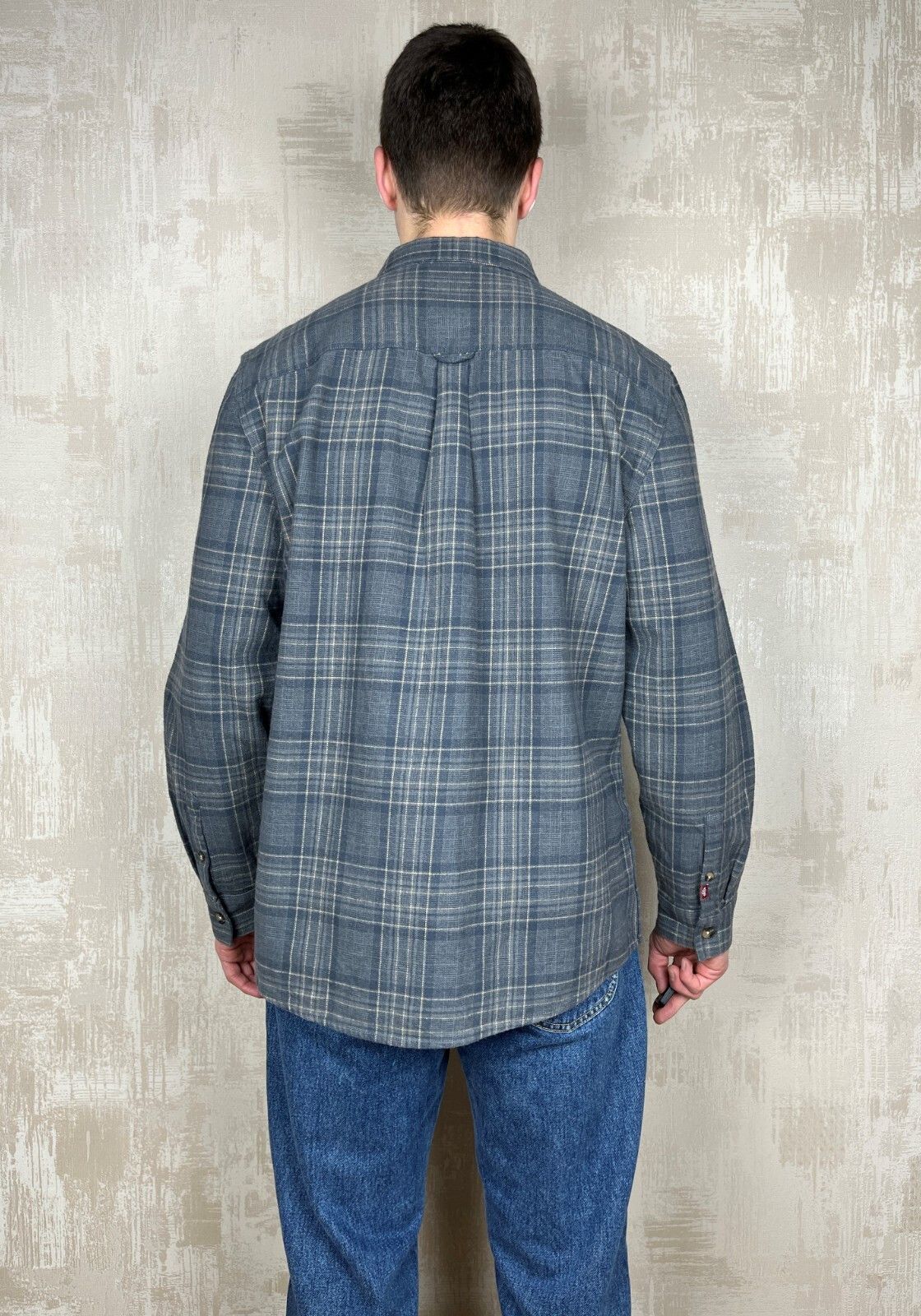 Other Union Works Inc Check Pockets Cotton Long Sleeve Shirt Size US L / EU 52-54 / 3 - 15 Thumbnail