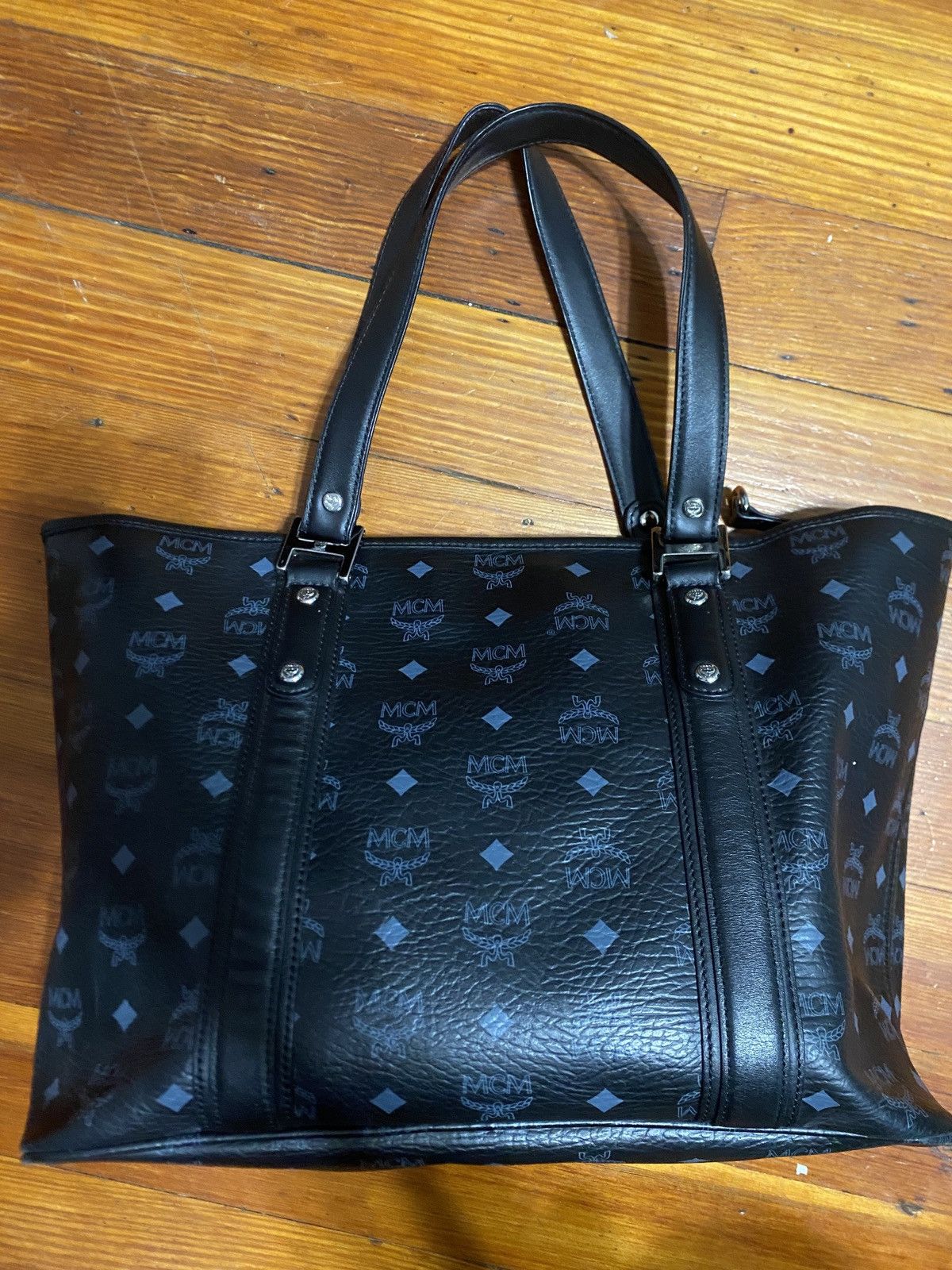 MCM MCM TOTE BAG BLACK Size ONE SIZE - 4 Thumbnail