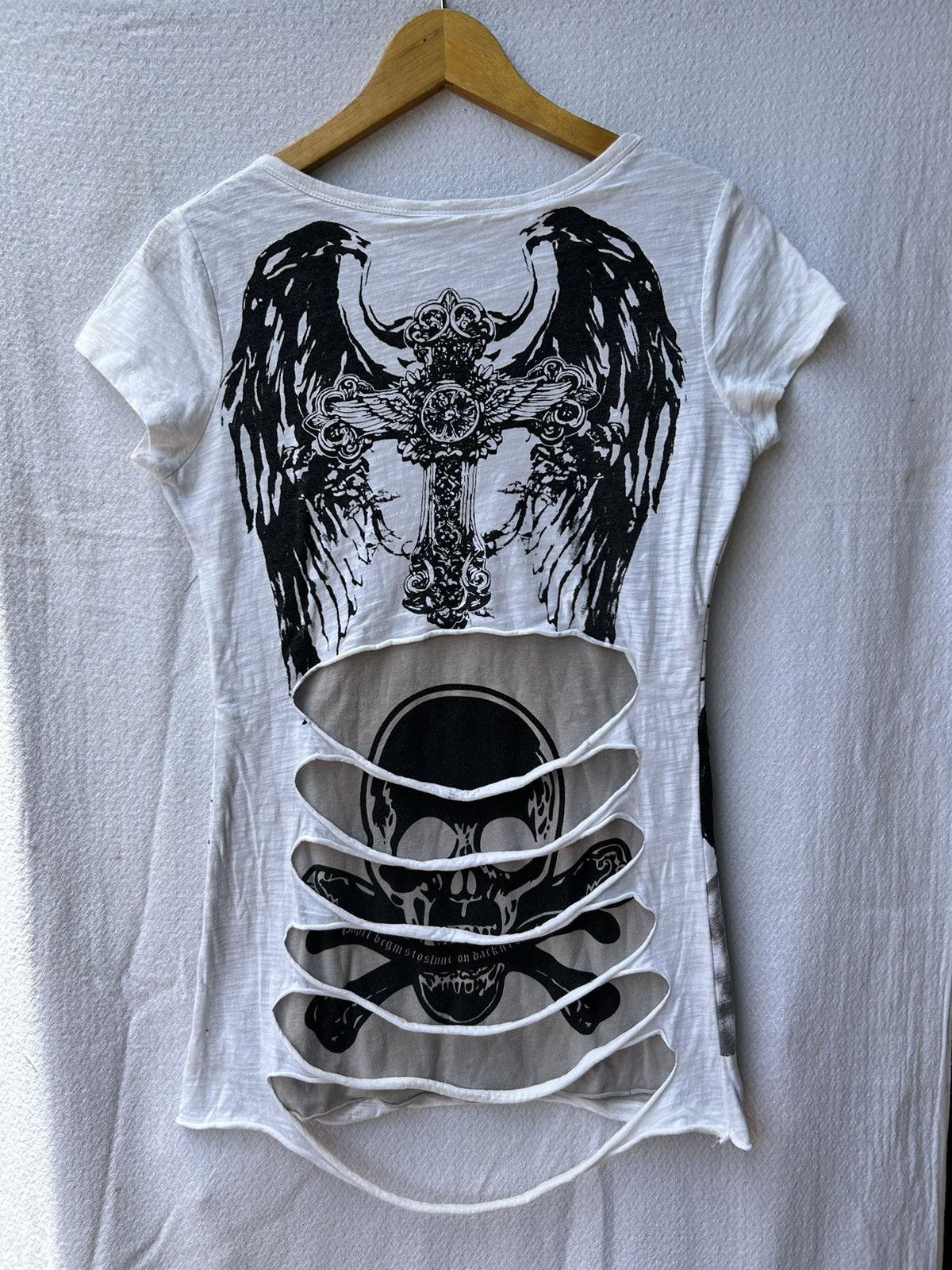 Hysteric Glamour Elvis jesus distressed skull eings criss style goa kmrii Size US M / EU 48-50 / 2 - 1 Thumbnail