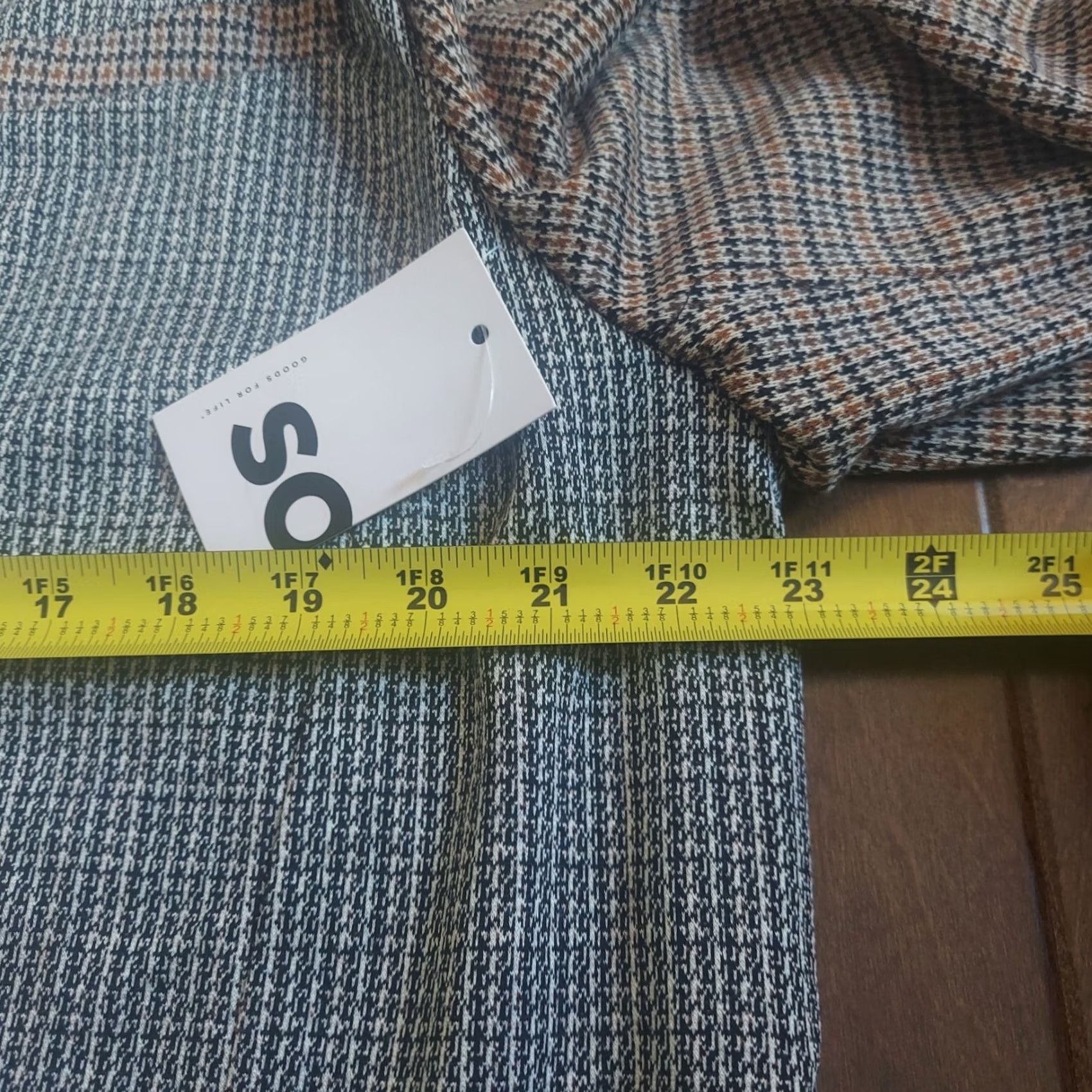 Vintage VINTAGE Sonoma Goods For Life Jacket Women XL Plaid Green Knit Blazer NWT Size XL / US 12-14 / IT 48-50 - 3 Thumbnail