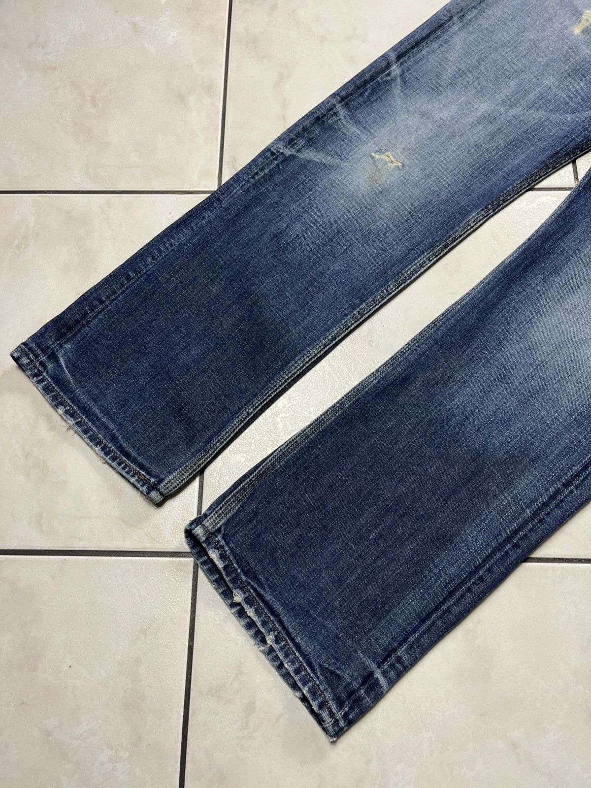 G-Star × If Six Was Nine × Le Grande Bleu (L.G.B.) Vintage G-Star Raw distressed y2k denim jeans rotor straight Size US 31 - 10 Thumbnail
