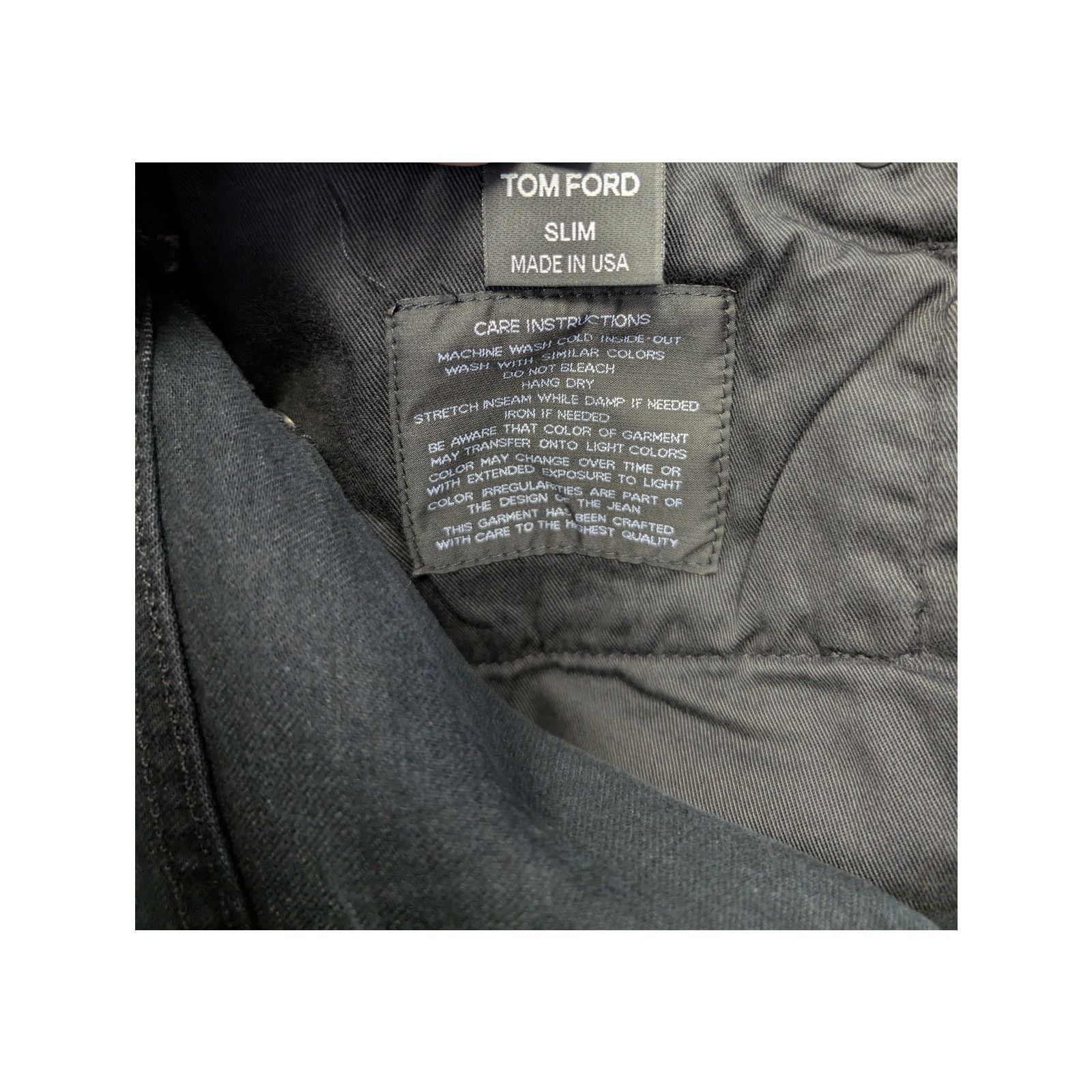 Tom Ford o1rshd1 Slim-Fit Denim Jeans in Black Size US 29 - 17 Thumbnail
