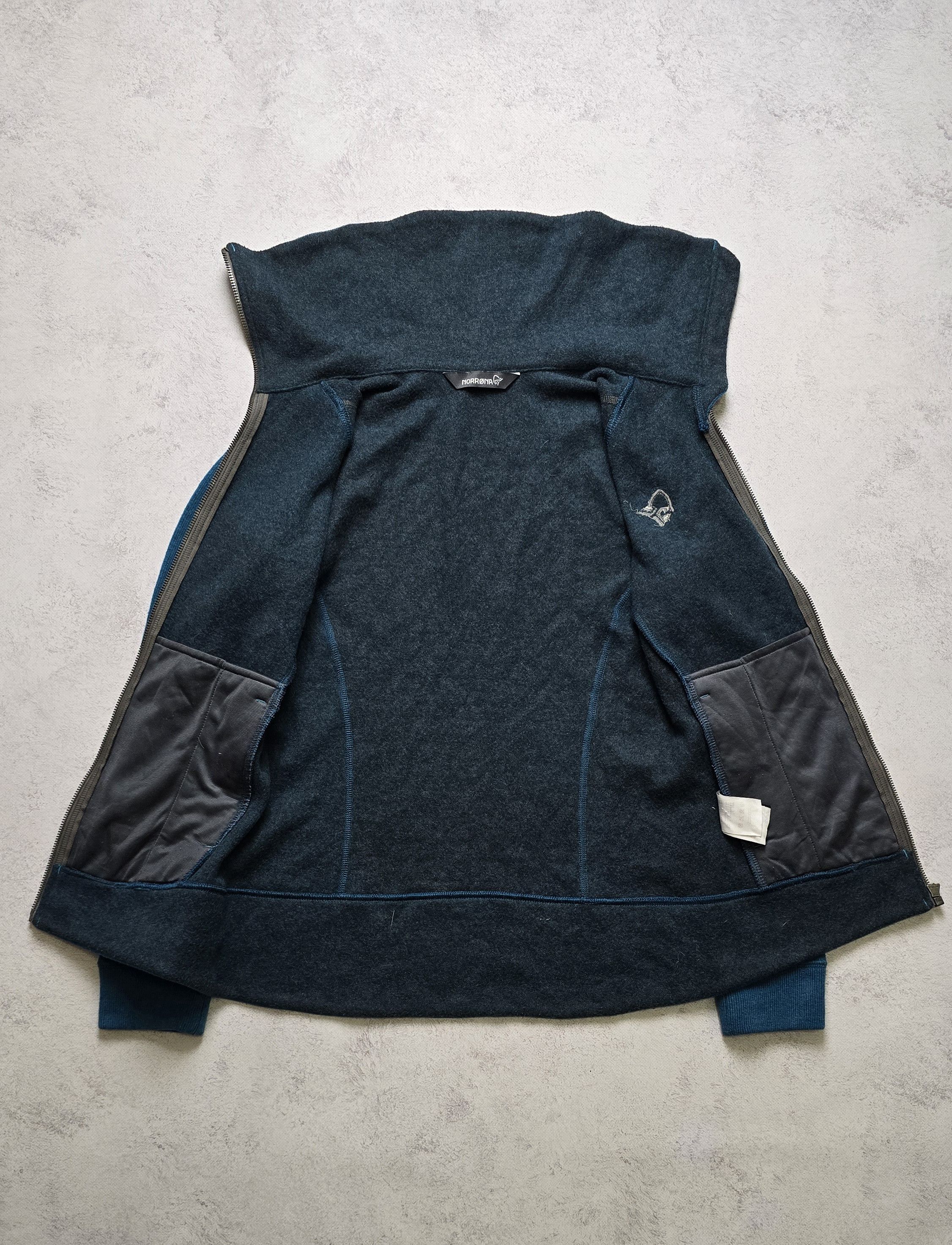 Norrona Norrona Women's Wool Jacket Pullover Ice Blue Size S / US 4 / IT 40 - 10 Thumbnail