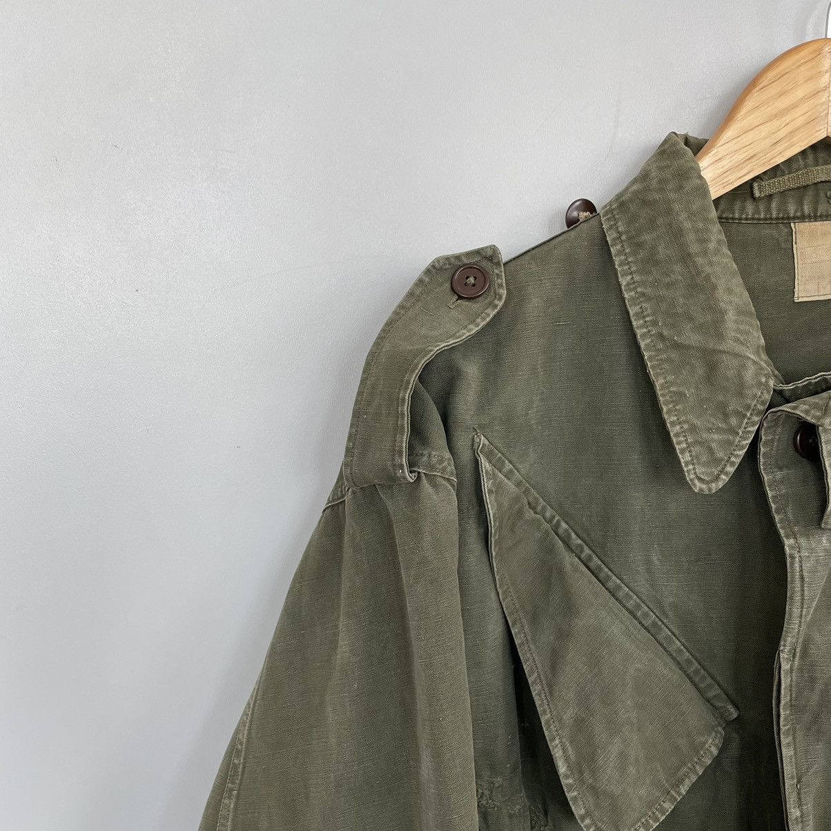 Vintage Vintage 60’s/70’s Dutch Military Field Jacket Men’s M Size US M / EU 48-50 / 2 - 5 Thumbnail