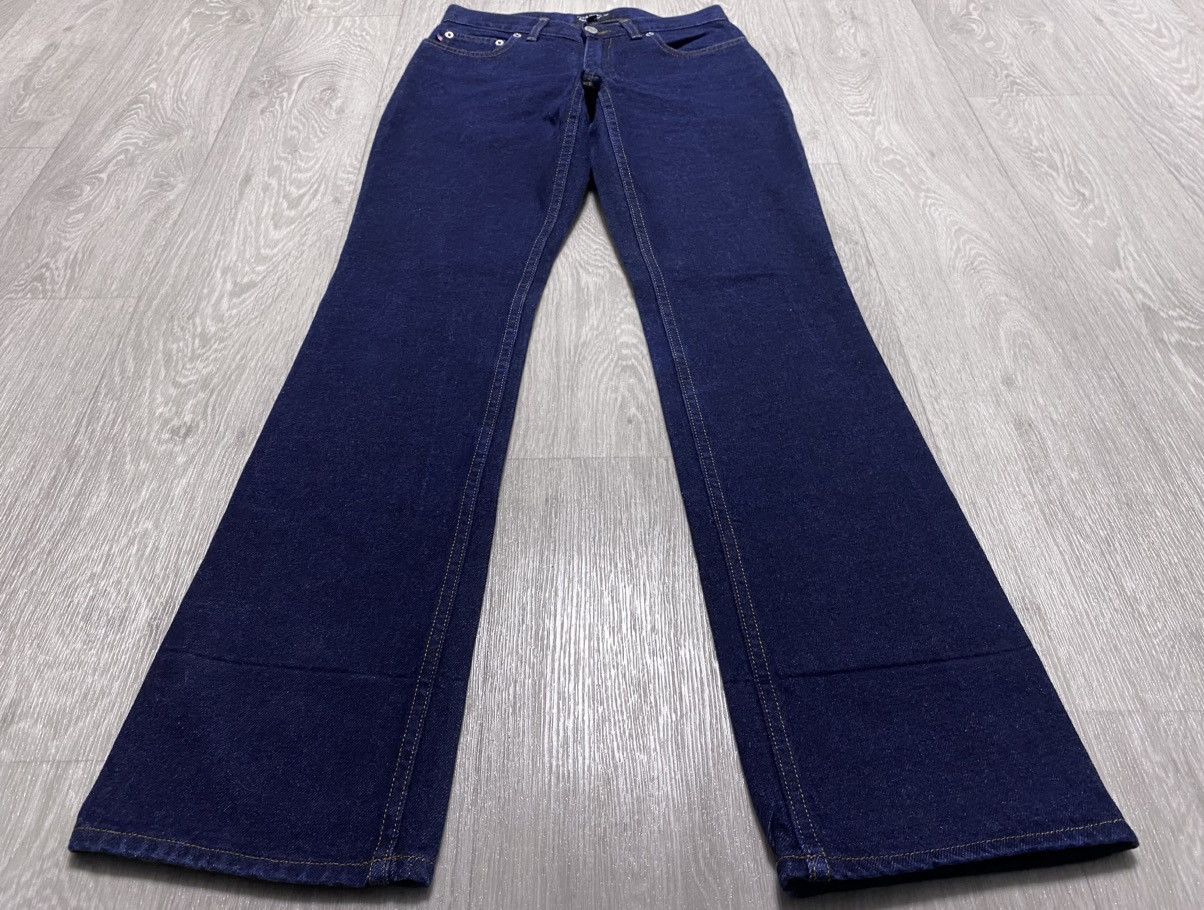 Polo Ralph Lauren Polo Jeans Co. Ralph Lauren Navy Thick Flared Jeans Denim Size 28" / US 6 / IT 42 - 8 Thumbnail