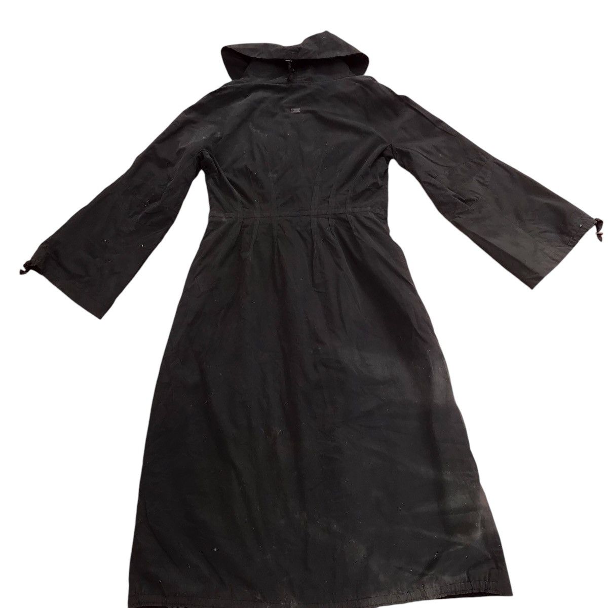 VINTAGE 90s KENZO JUNGLE FLARED SLEEVE LONG JACKET SUN FADED