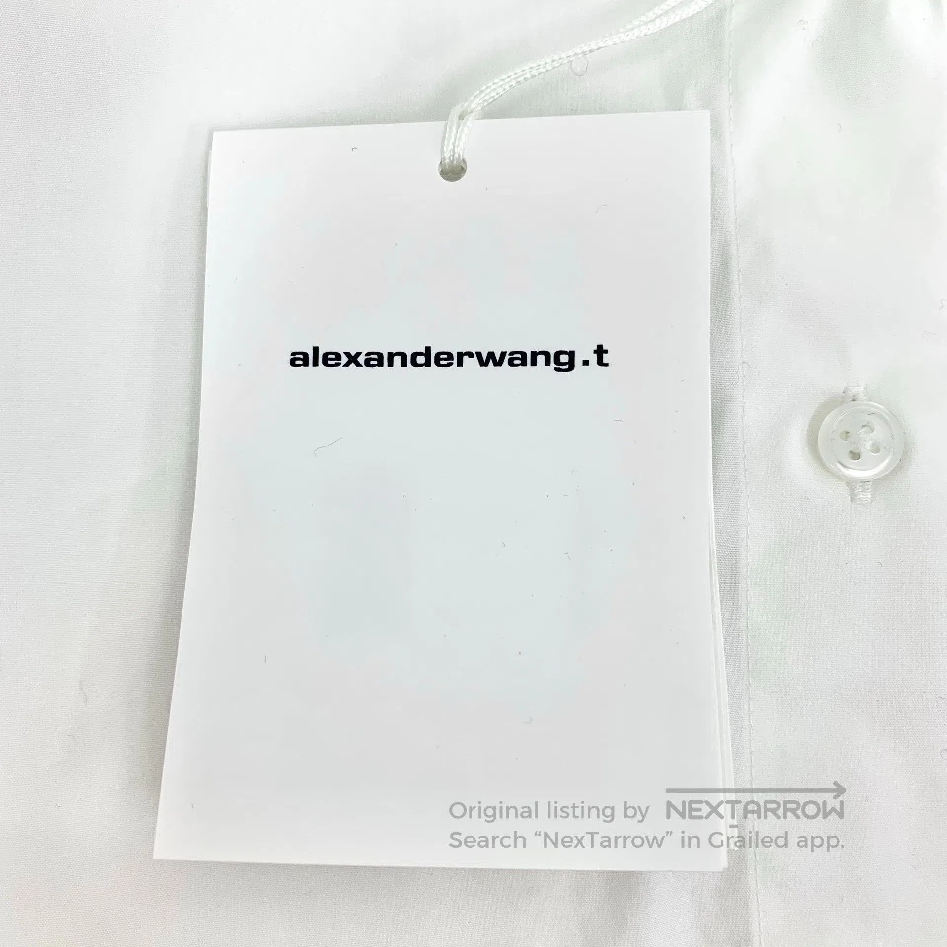 Alexander Wang Alexander Wang White Drawstring Waist Reversible Collar Si Size XS / US 0-2 / IT 36-38 - 6 Thumbnail