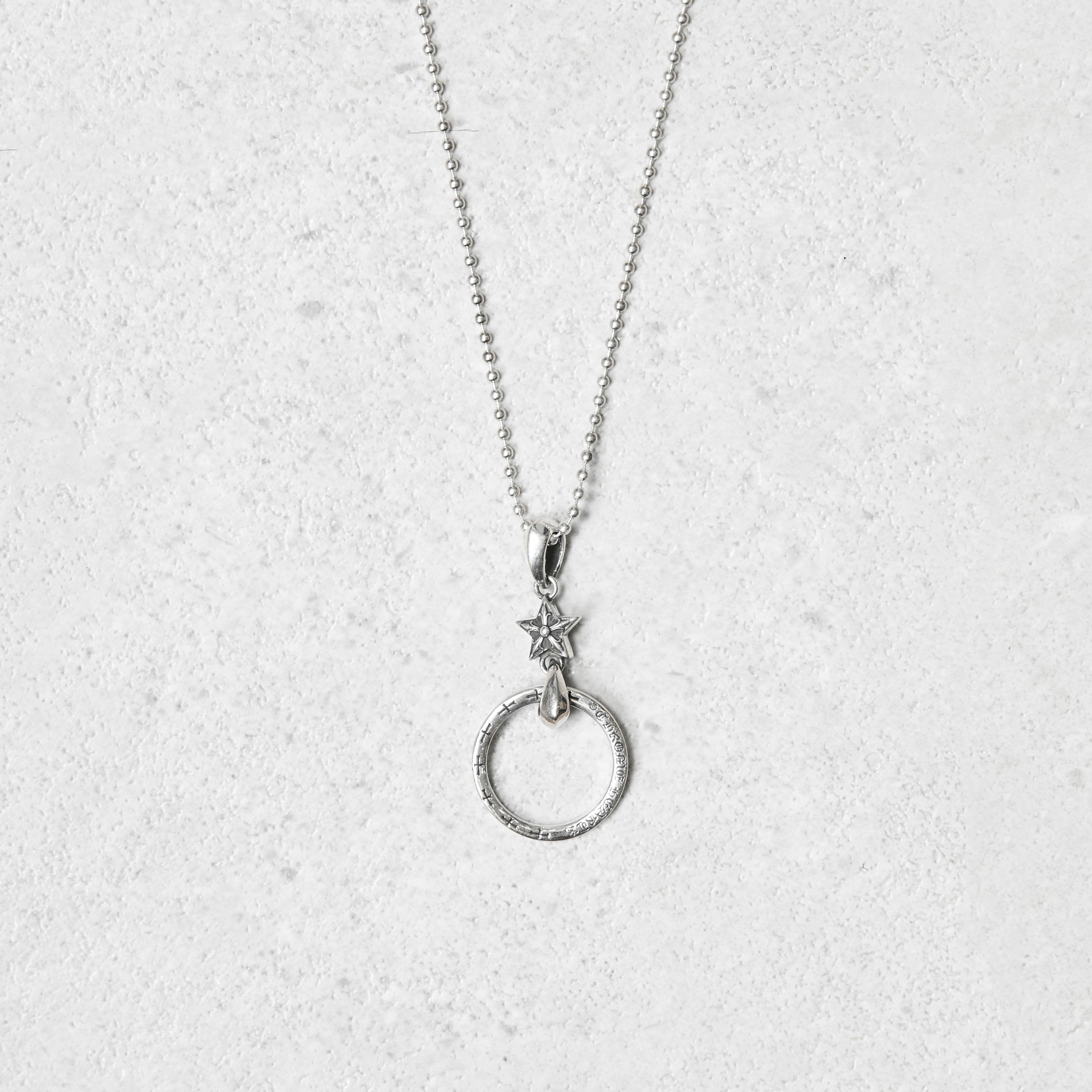 Chrome Hearts CHROME HEARTS Ball Chain Necklace Silver Star Size ONE SIZE - 1 Thumbnail