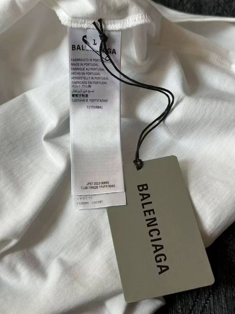 Balenciaga Balenciaga Embroidered monogram short sleeve Size US S / EU 44-46 / 1 - 3 Thumbnail