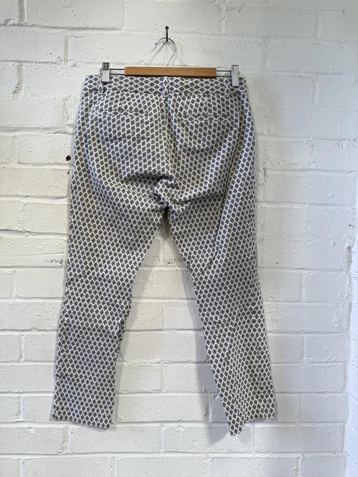 Gap Stylish Patterned Trousers by GAP - Size 06R Size US 30 / EU 46 - 4 Thumbnail