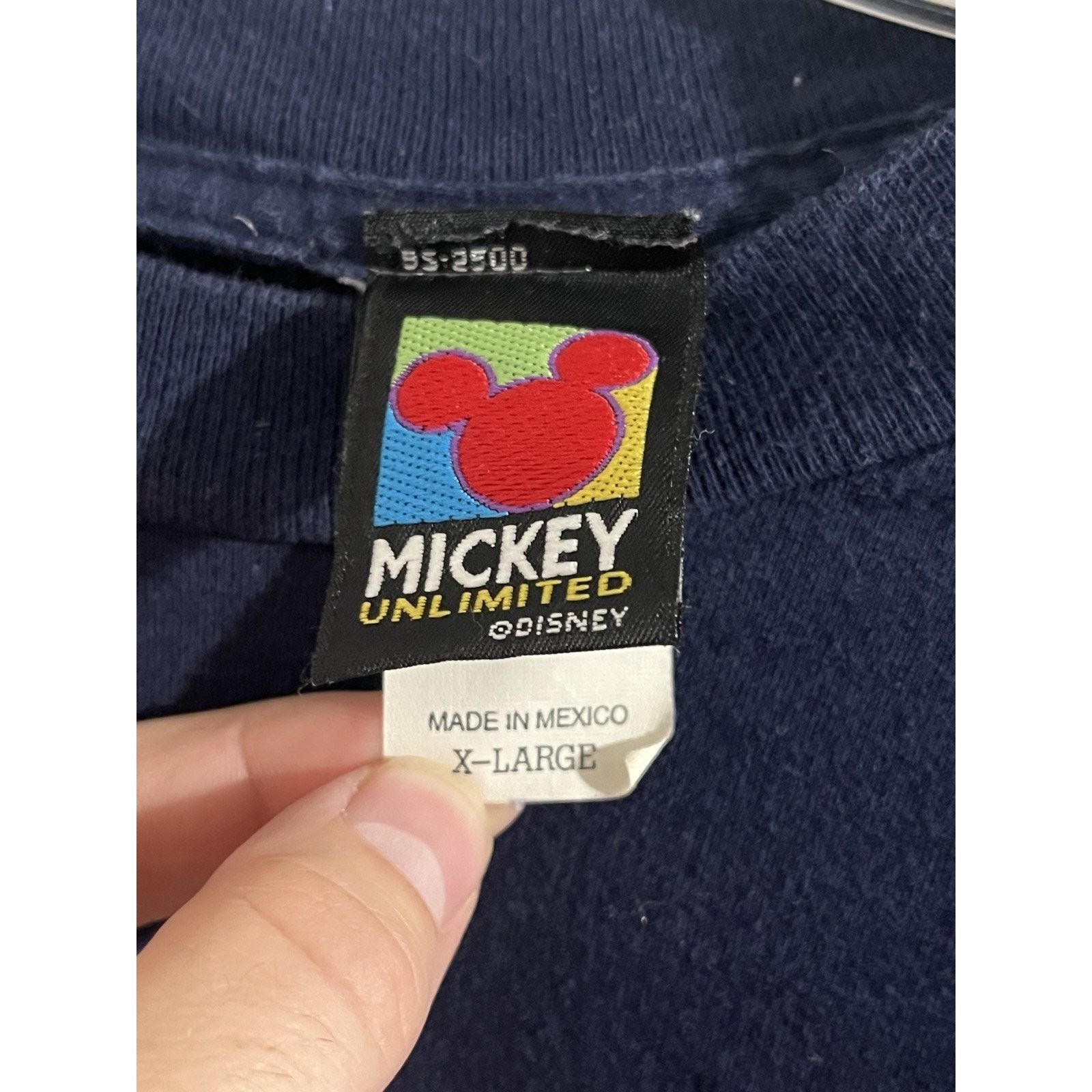 Mickey Unlimited Vintage Disney Unlimited Mickey Mouse Texas Short Sz XL Blue Size US XL / EU 56 / 4 - 3 Thumbnail