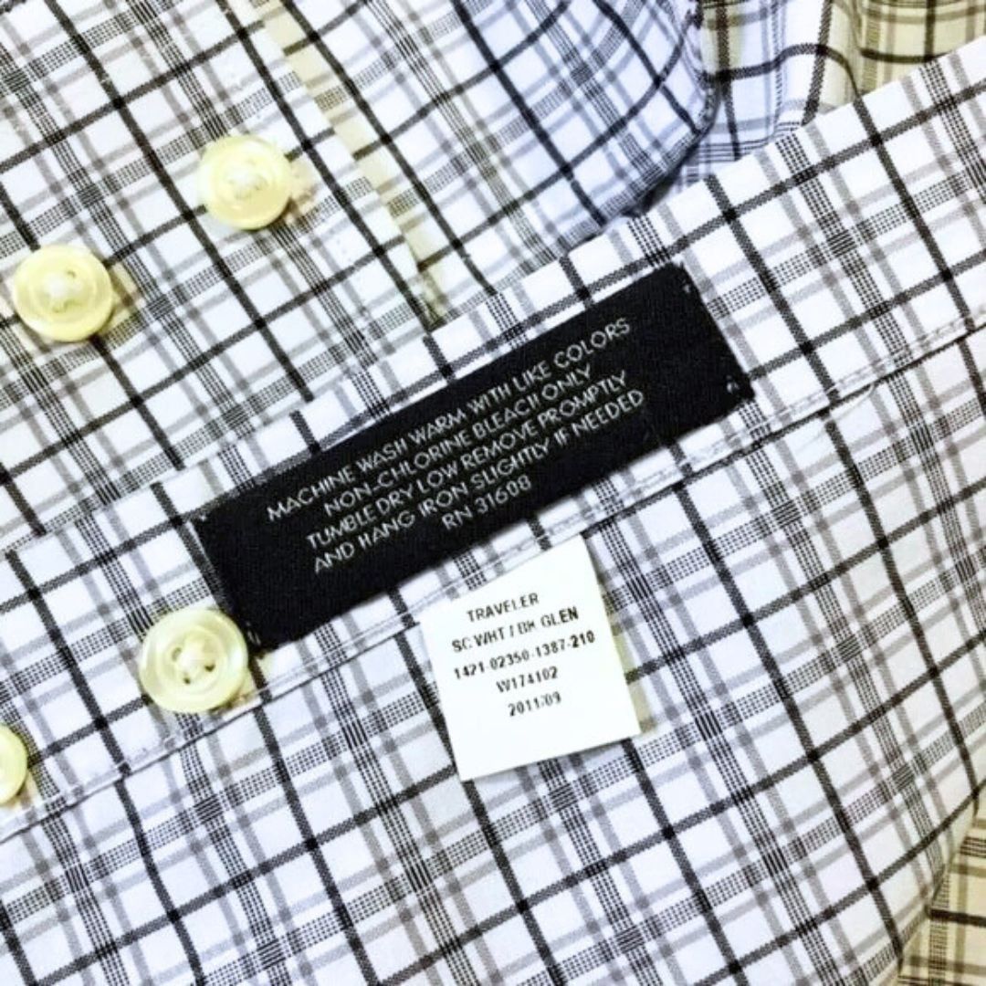 Jos. A. Bank Jos A. Bank Gray Plaid Button Down Shirt | Size M Size US M / EU 48-50 / 2 - 5 Thumbnail