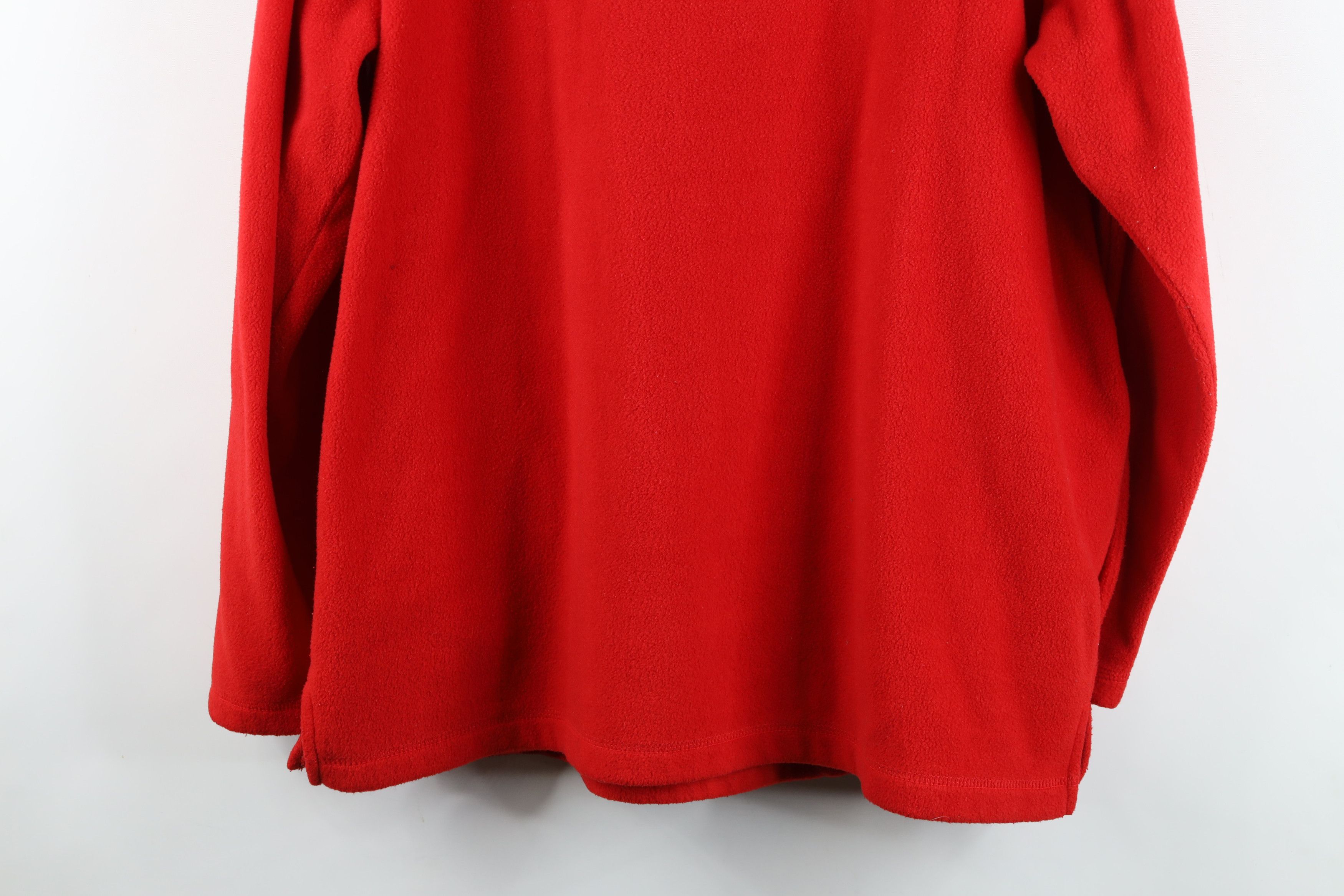 Vintage Vintage 90s Y2K NHL Red Wings Hockey Fleece Half Zip Sweater Size US L / EU 52-54 / 3 - 14 Thumbnail