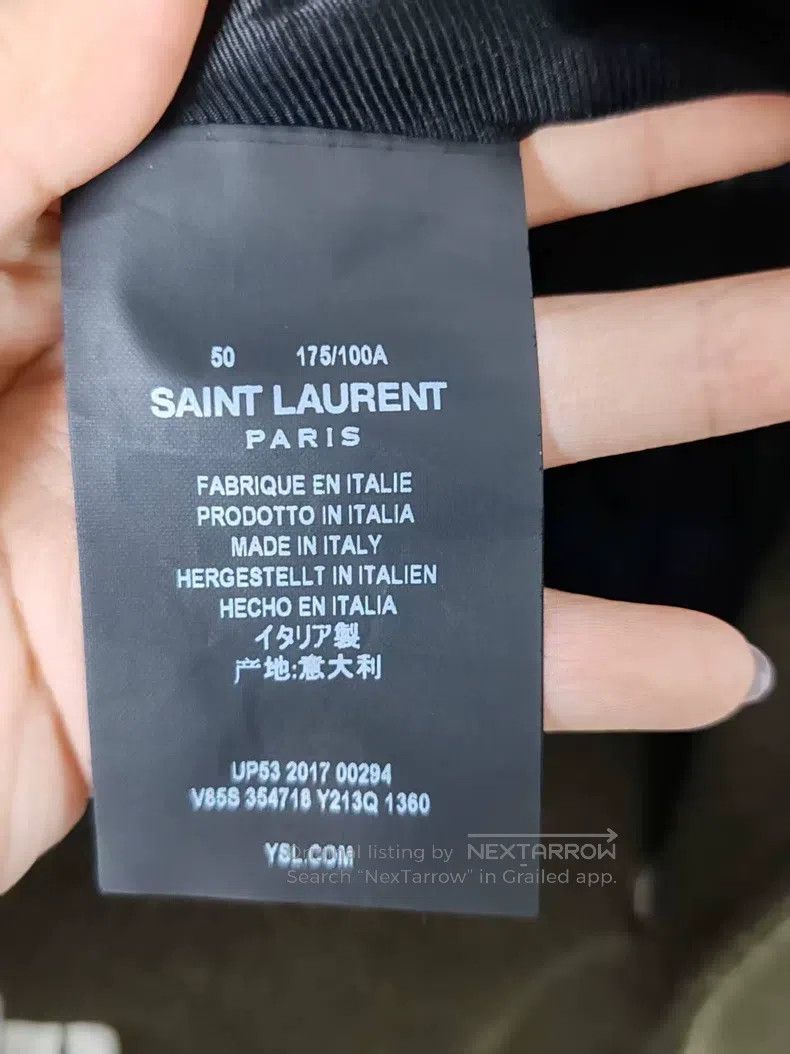 Saint Laurent Paris Saint Laurent Paris Baseball Jacket Size US M / EU 48-50 / 2 - 4 Thumbnail