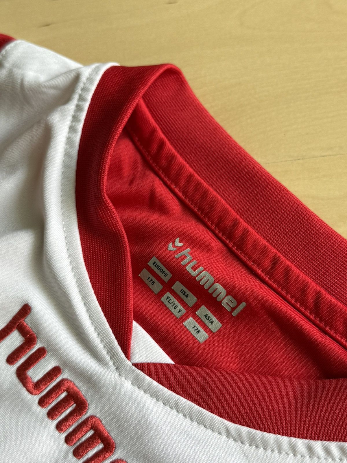 Hummel 2021/22 Hummel 18 Lyn 96 #47 Home soccer jersey tshirt Size US S / EU 44-46 / 1 - 5 Thumbnail