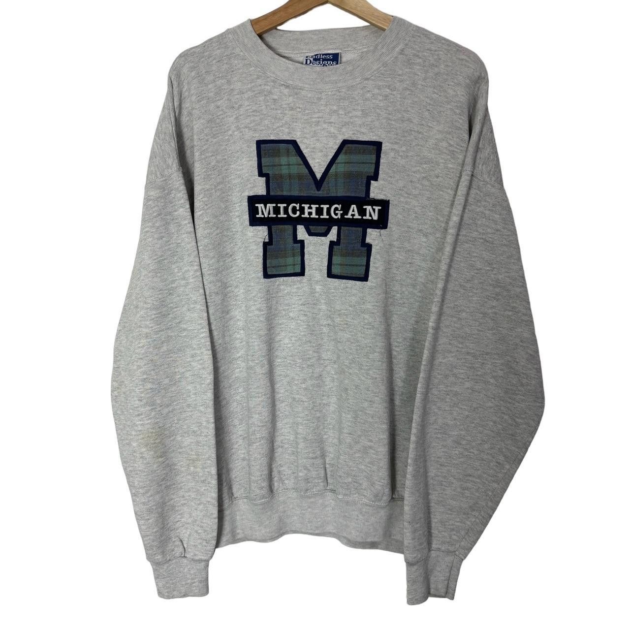 Vintage Vintage Michigan sweatshirt size: XL Size US XL / EU 56 / 4 - 1 Thumbnail