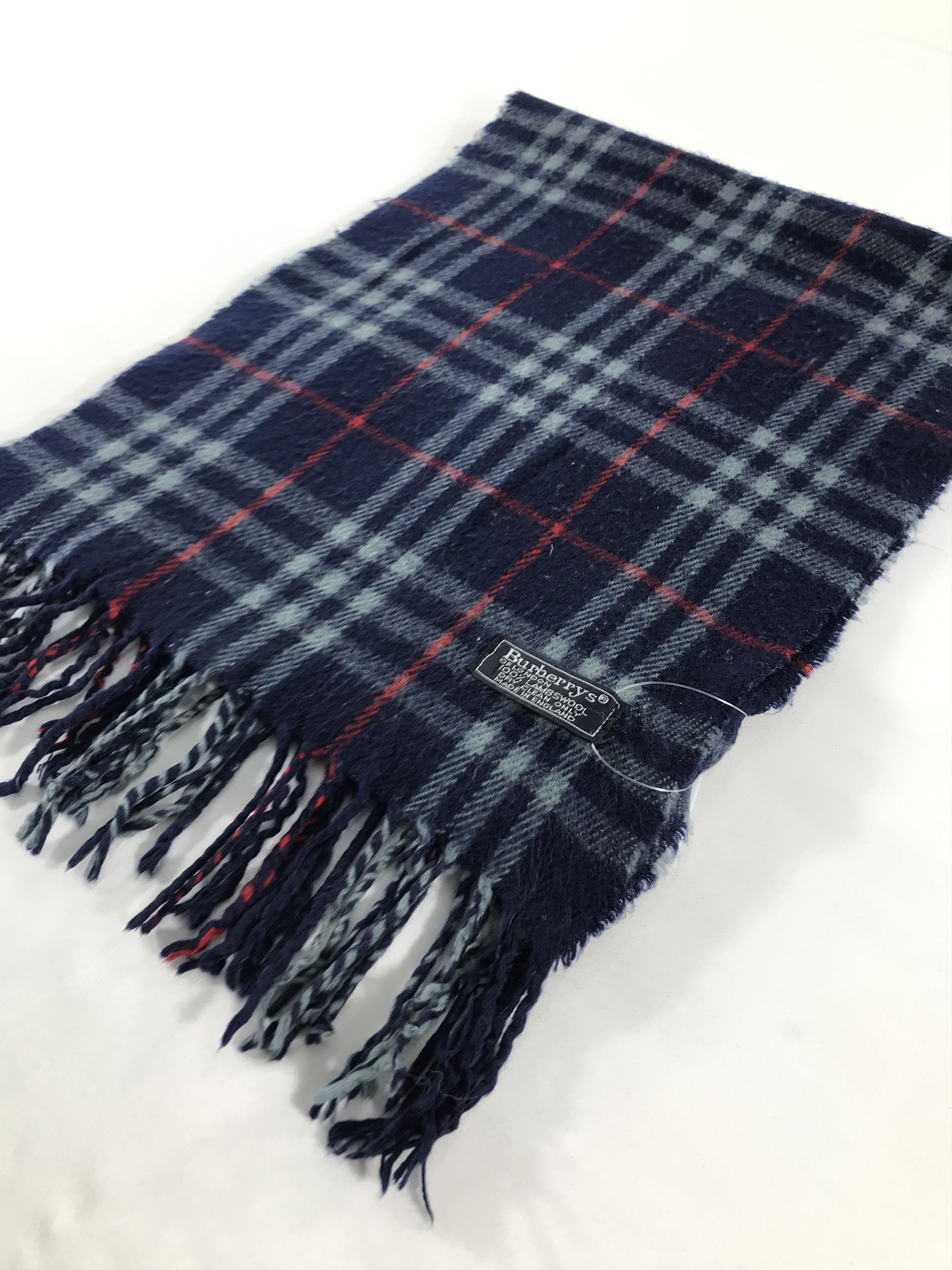 Burberry Vintage Burberry Scarf/Muffler/Neckwear MF1452 Size ONE SIZE - 3 Thumbnail