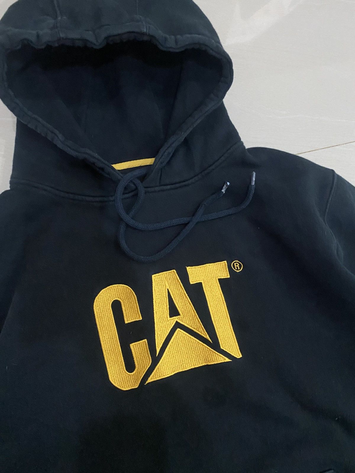 Caterpillar Caterpiller Cat Hoodie Embroidery Logo Size US L / EU 52-54 / 3 - 2 Thumbnail