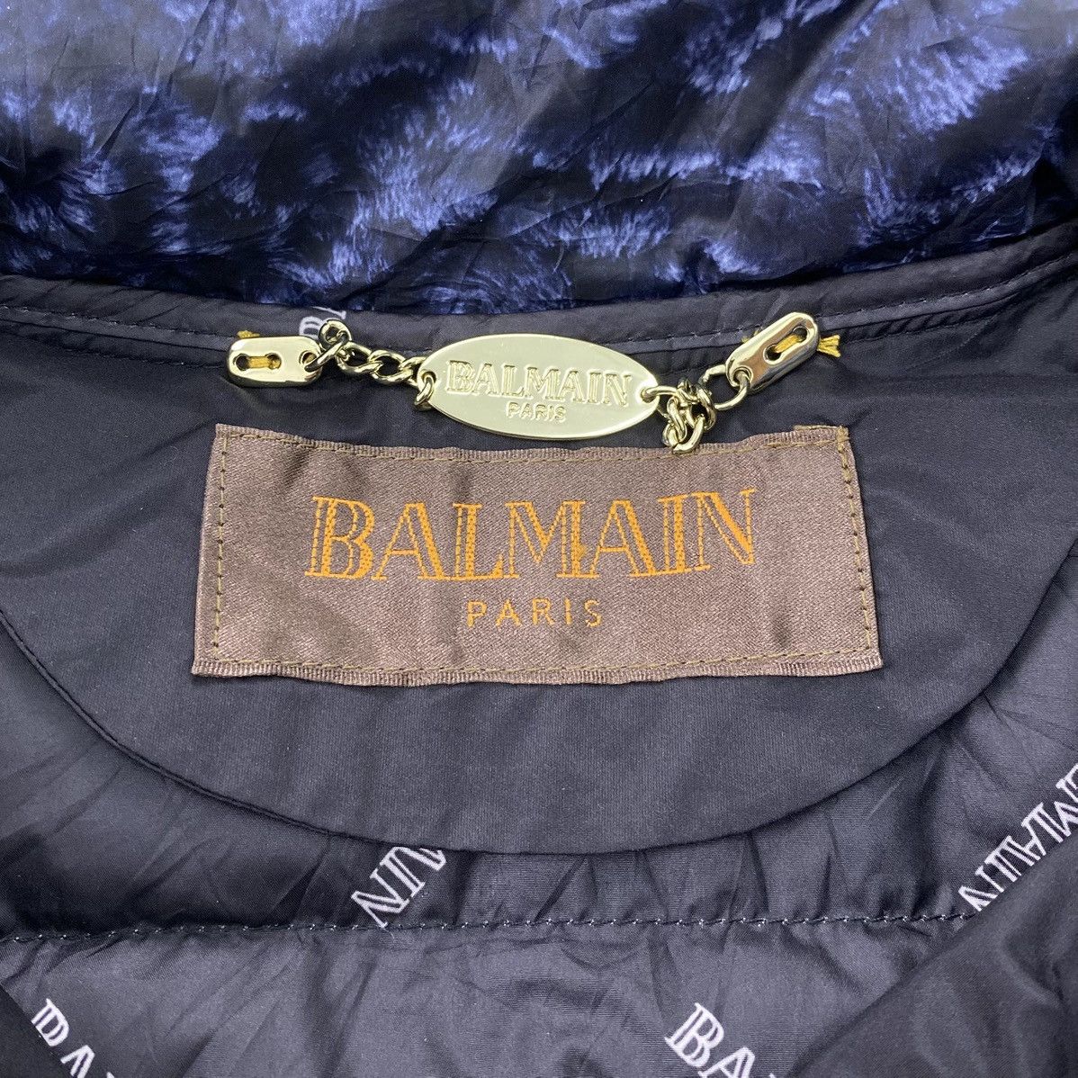 Balmain Balmain Paris Runway Leopard Quilted Down Puffer Jacket Size US L / EU 52-54 / 3 - 9 Thumbnail
