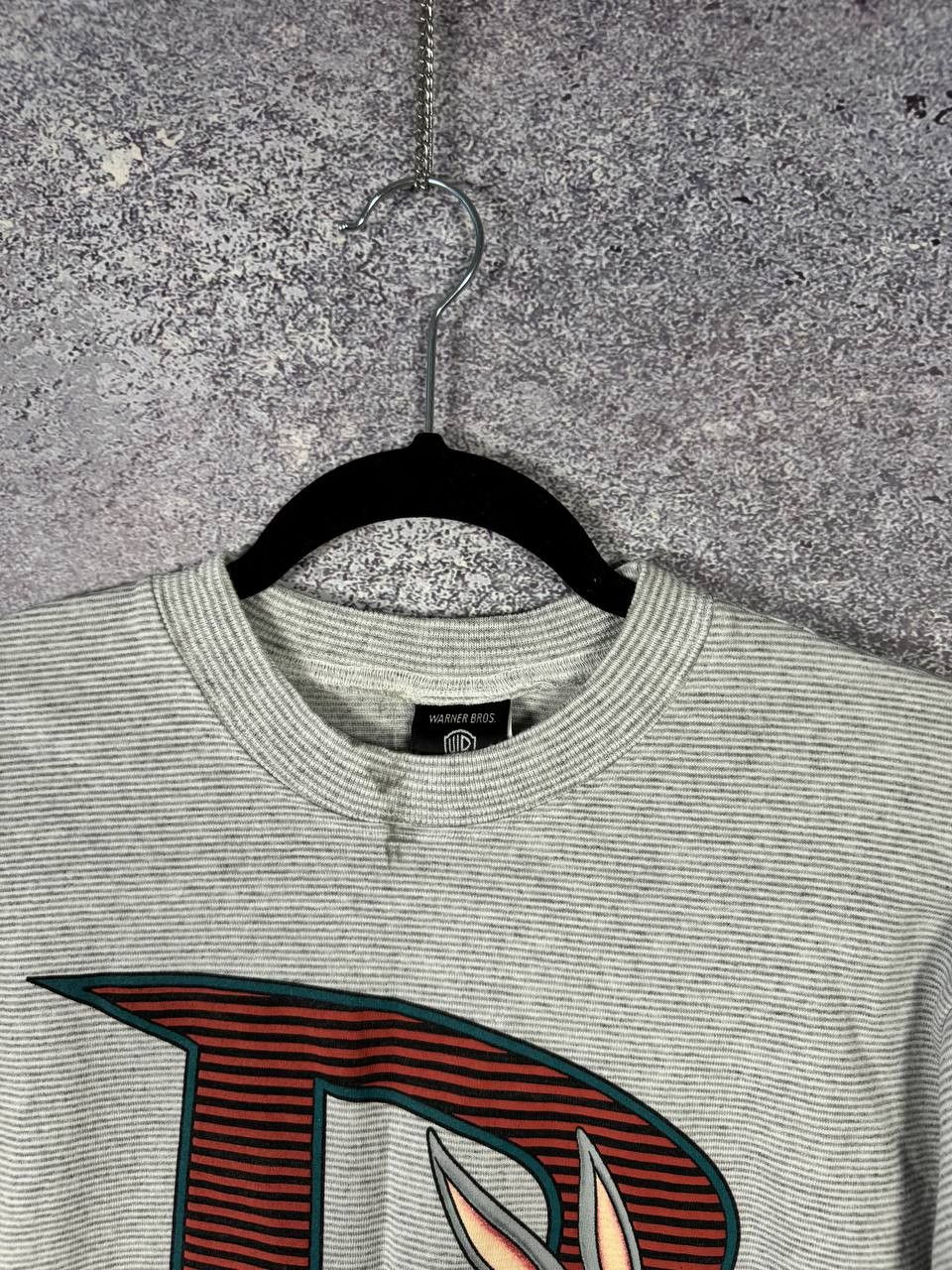 Warner Bros 90's Bugs Bunny Looney Tunes Single Stitch 1998 Tee Size US M / EU 48-50 / 2 - 5 Thumbnail