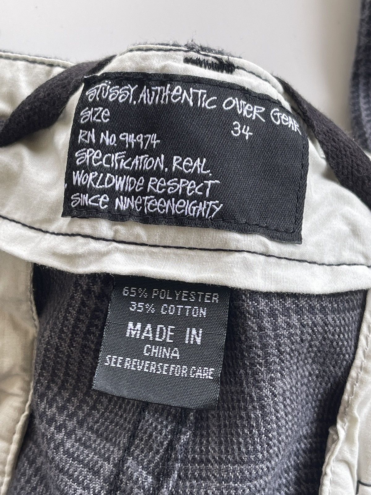 Stussy Stussy Cargo Pants Size US 34 / EU 50 - 8 Thumbnail