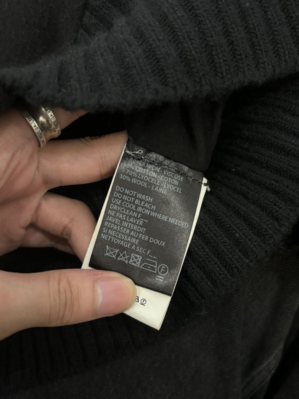 Ann Demeulemeester Ann Demeulemeester | Raven Feather Cropped Jacket Size M / US 6-8 / IT 42-44 - 8 Thumbnail