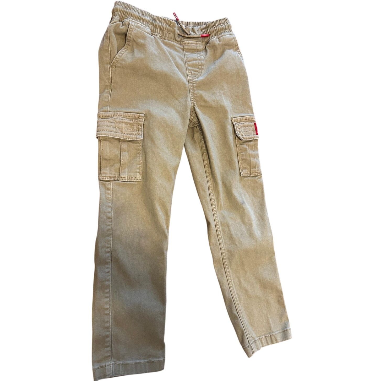 Levi's Levi's Boys' Size 7 Khaki Cargo Pants - Great Condition! Size 22" - 1 Thumbnail