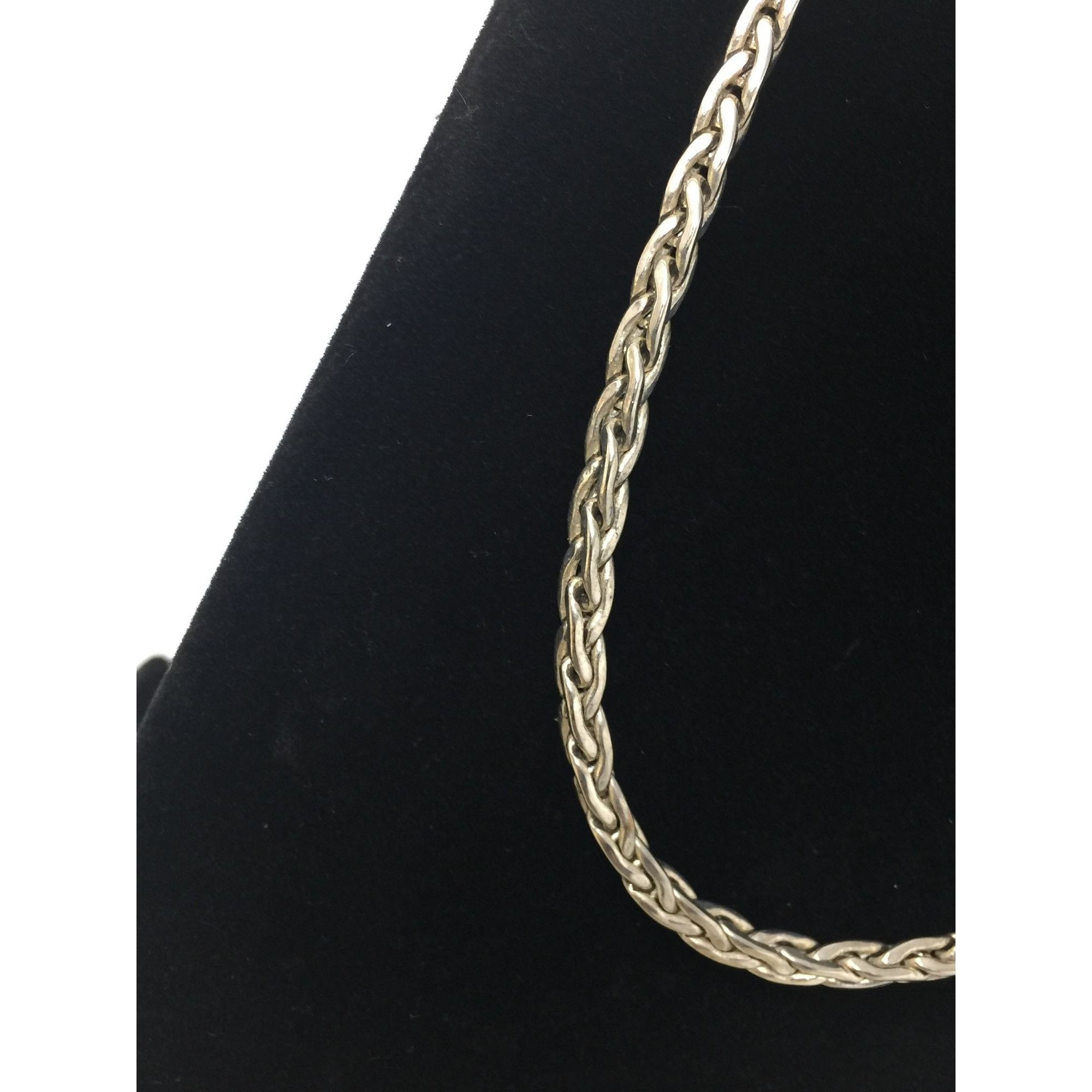 Other Unisex Silver Tone Long Chain Rope Necklace Size ONE SIZE - 3 Thumbnail