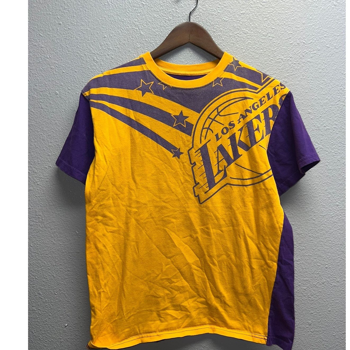 NBA Los Angeles Lakers Shirt NBA Unk Purple Yellow Basketball S Size US S / EU 44-46 / 1 - 1 Thumbnail