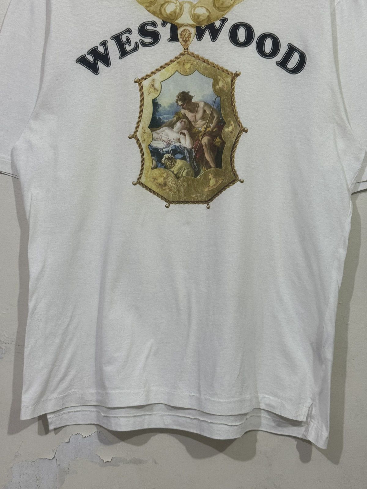 Vivienne Westwood Vivienne Westwood Man Printed Necklace Art Tee Size US XL / EU 56 / 4 - 4 Thumbnail