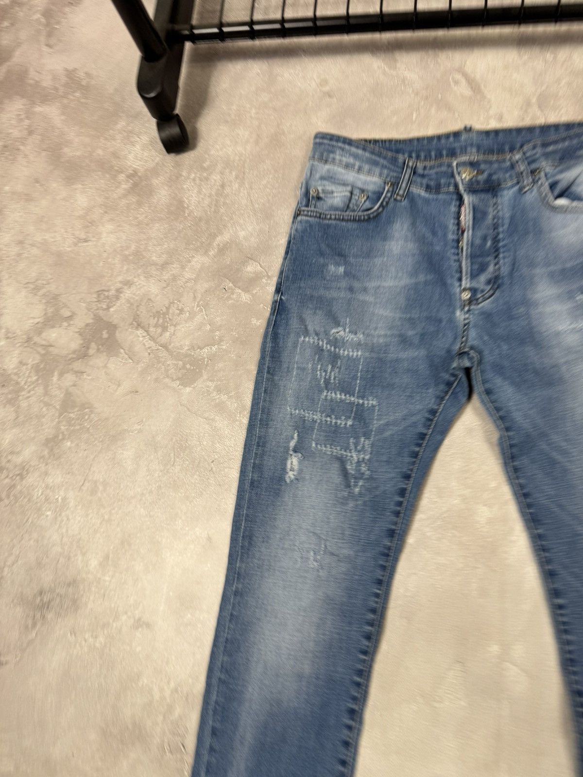 Dsquared2 Dsquared2 Distressed Y2k Slim Jeans Size US 32 / EU 48 - 6 Thumbnail