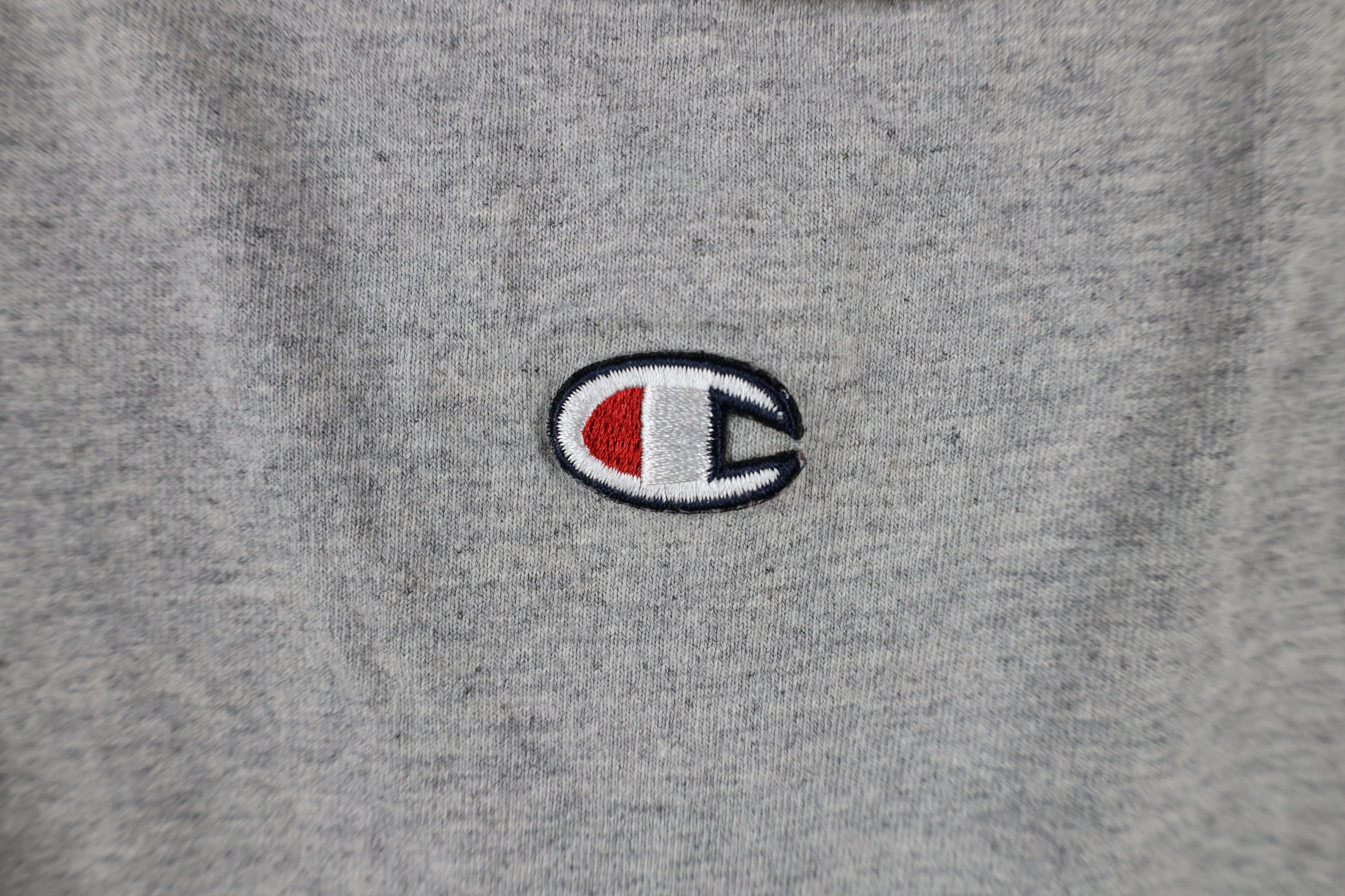 Champion × Vintage Vintage Champion Logo Sleeveless Muscle T-Shirt Heather Gray Size US L / EU 52-54 / 3 - 8 Thumbnail