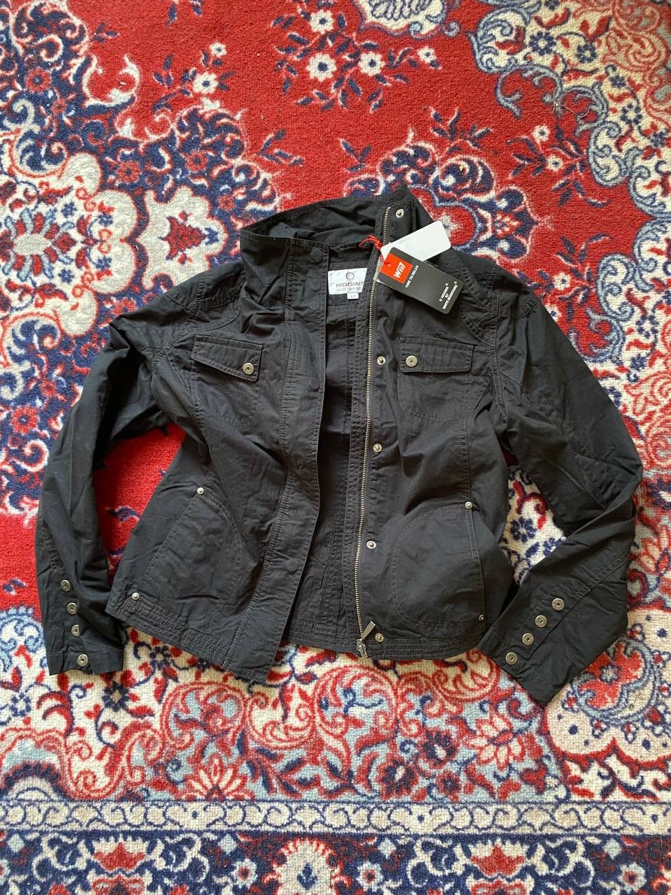 Vintage Vintage black tight racer jacket Size S / US 4 / IT 40 - 3 Thumbnail