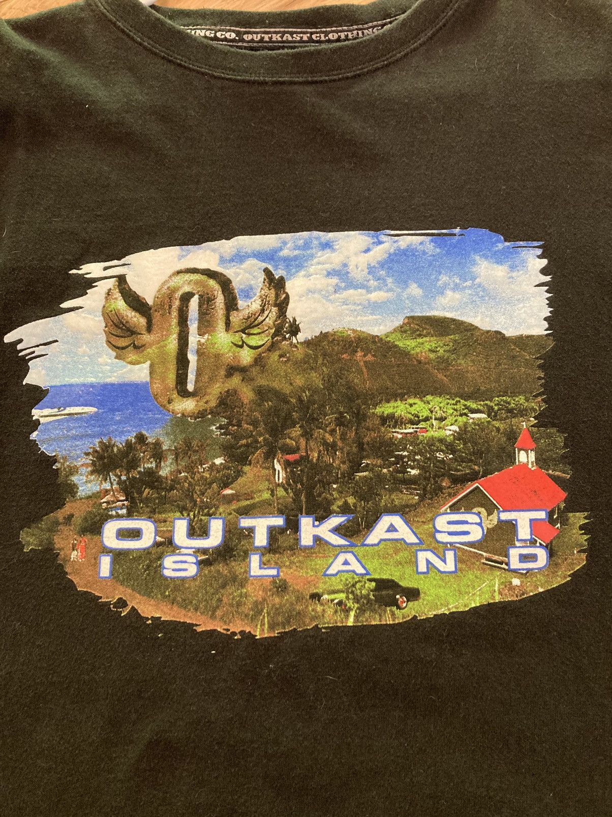 image of Outkast Island T Shirt in Black, Men's (Size XL)