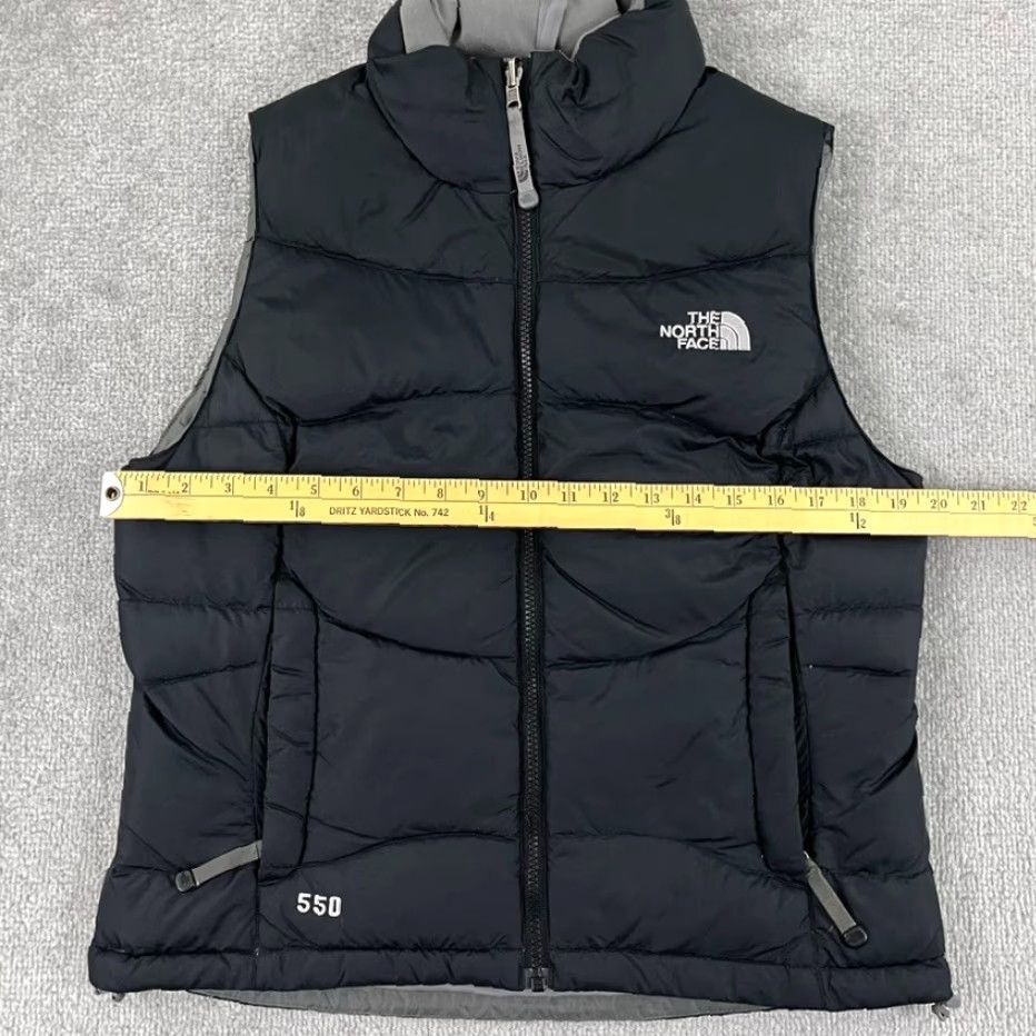 The North Face The North Face Vest Womens Small Black 550 Down Puffer Full Zip Hiking Outdoor Size S / US 4 / IT 40 - 6 Thumbnail