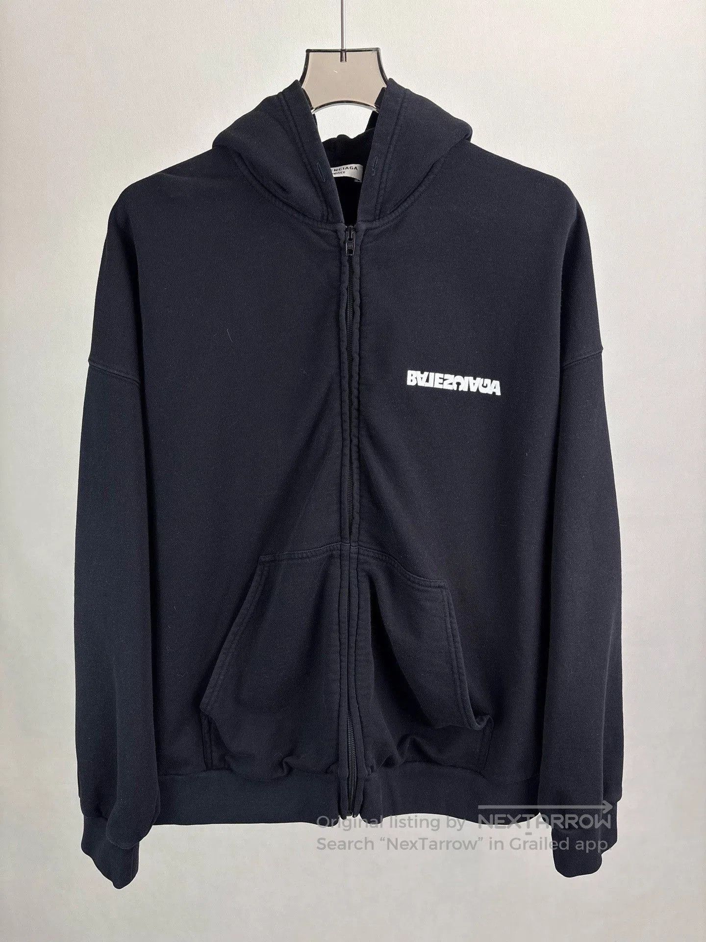 Balenciaga Balenciaga Reversed Logo Zip Jacket. Size US M / EU 48-50 / 2 - 1 Thumbnail